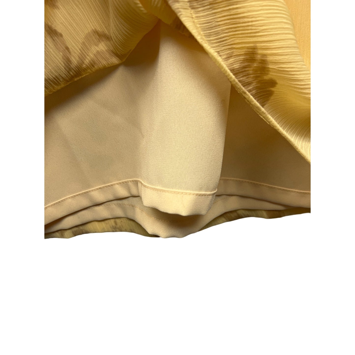 Pendleton 90's Vintage Yellow Floral Short Sleeve Blouse