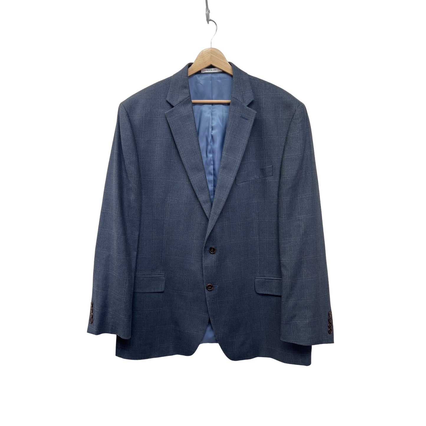 Lauren Ralph Lauren Silk Wool Blend Blue Blazer