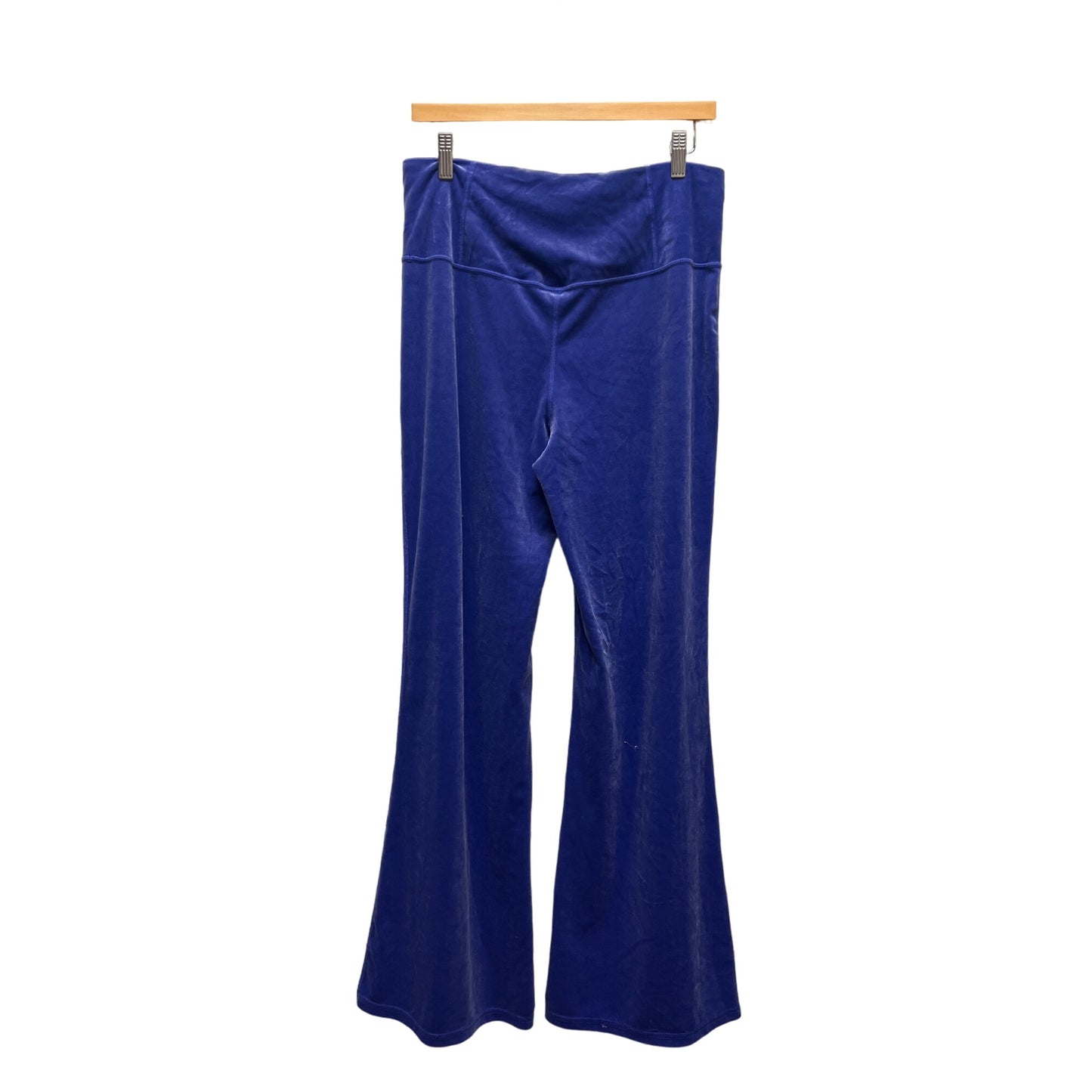 Athleta Elation Purple Velvet Flare Yoga Leisure Pants