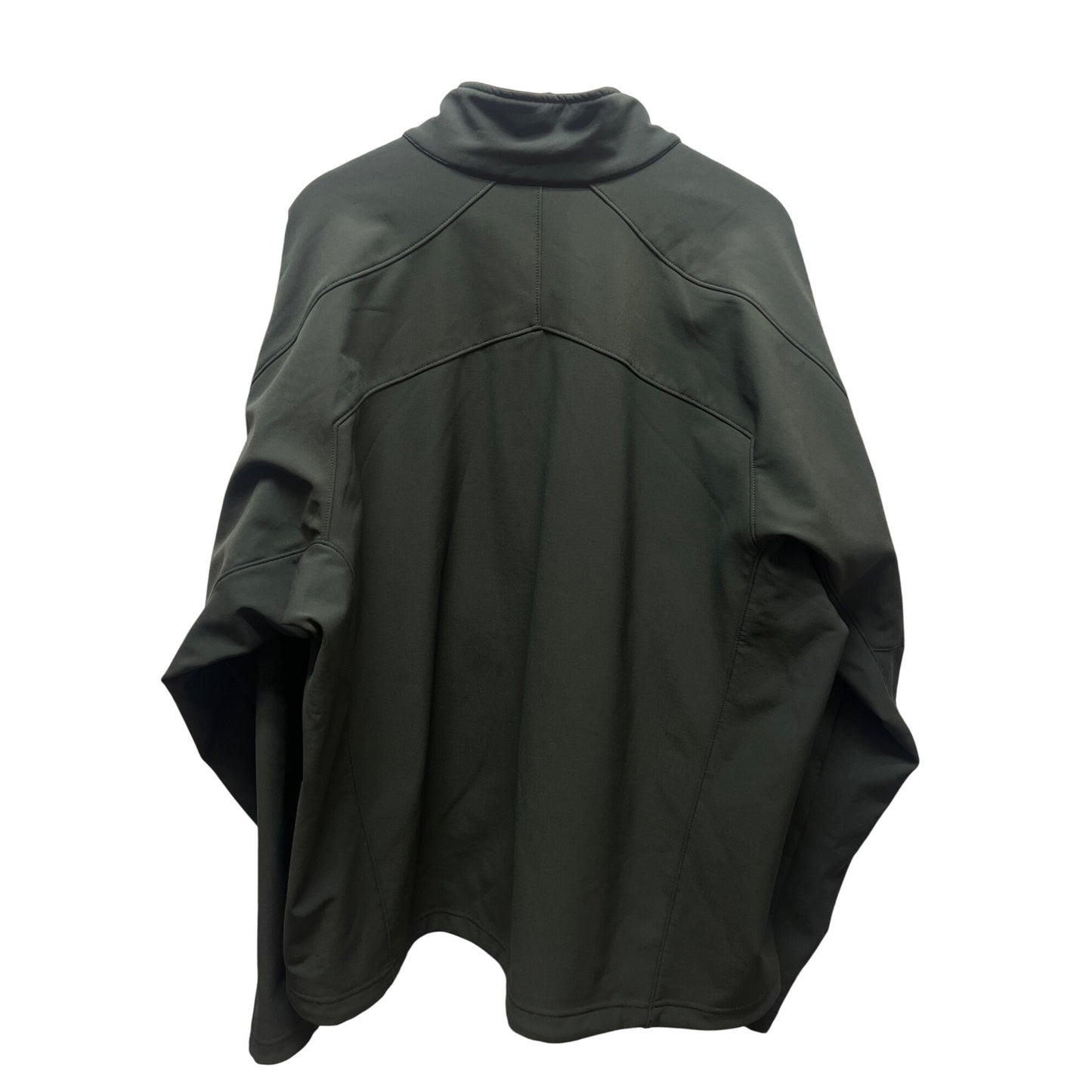 REI Green and Black Full Zip Softshell Outdoor Jacket