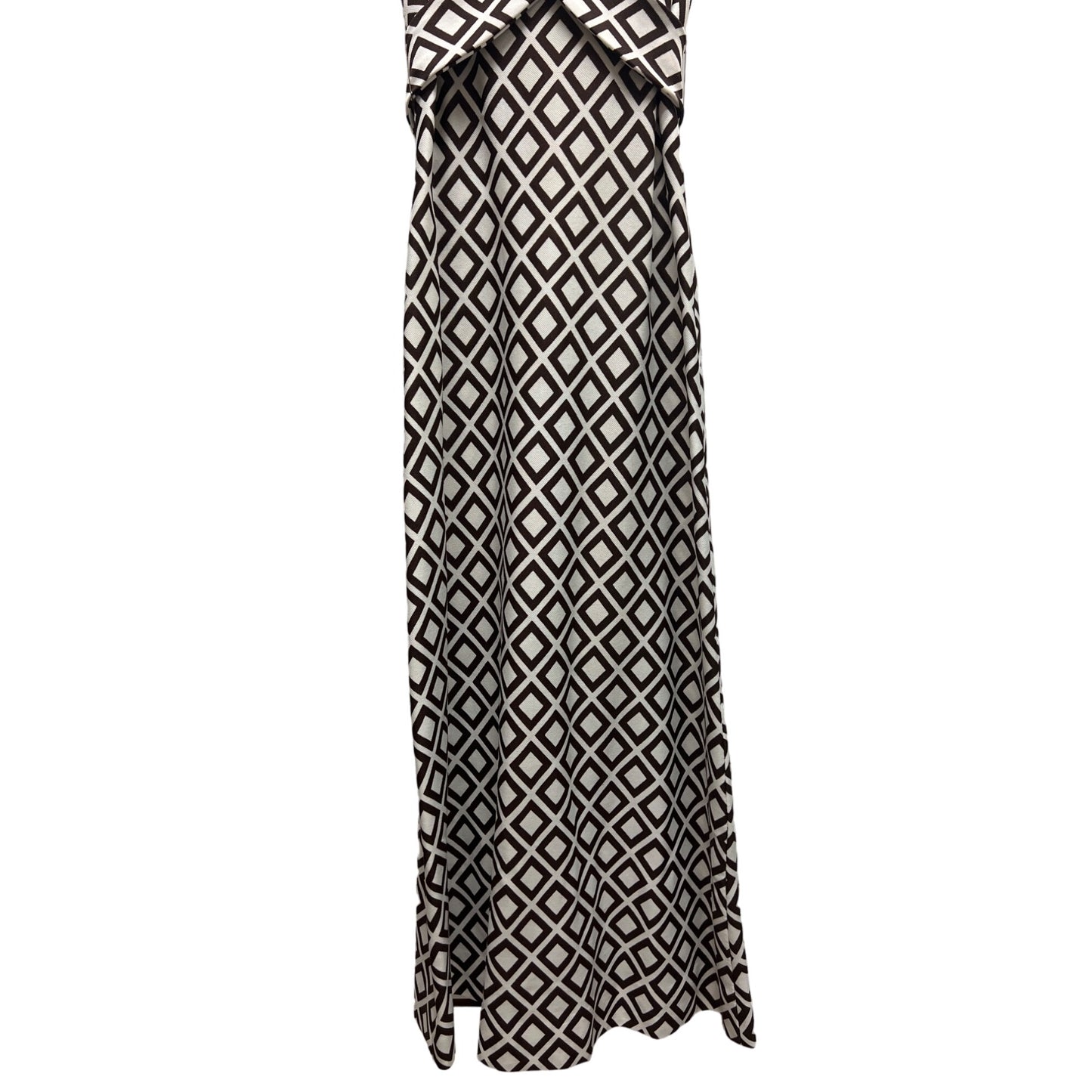 Toty Original Vintage 60's Retro Diamond Leisure Maxi Dress