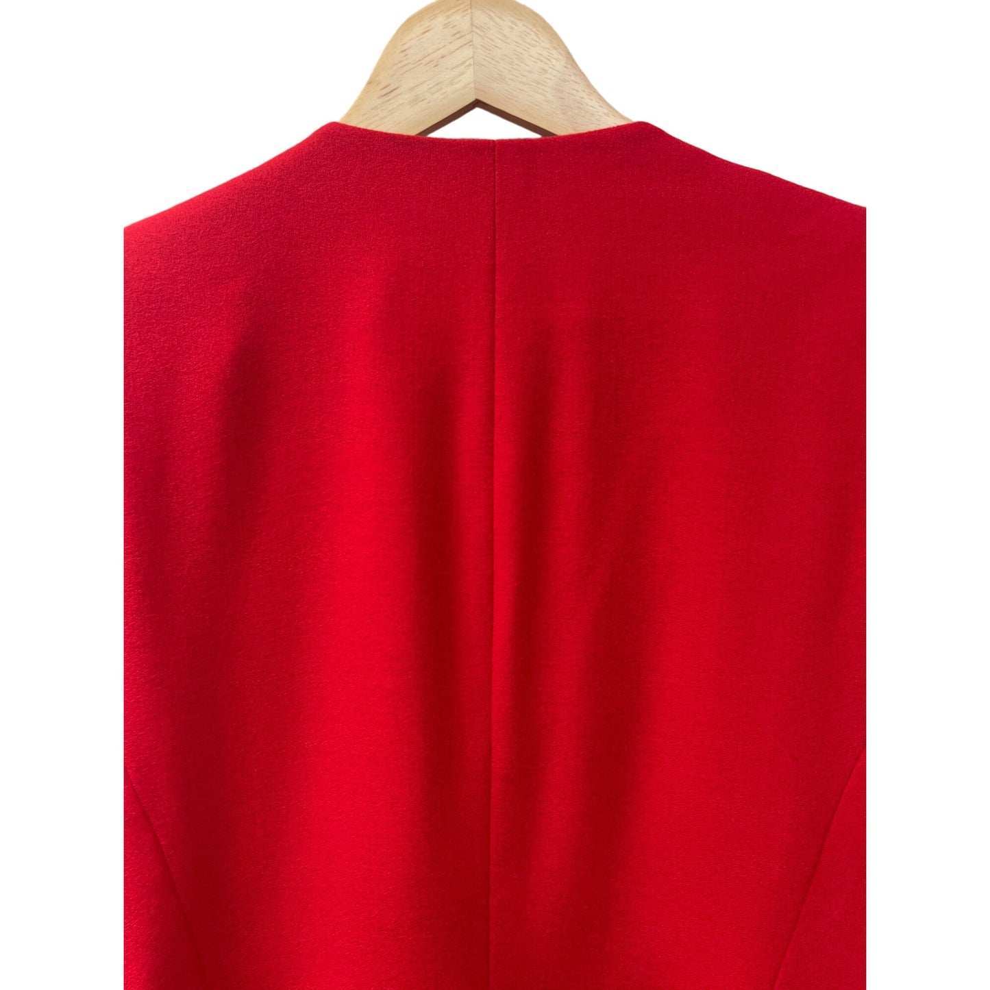 En Avance Vintage 80's Red Double-Breasted Military Style Blazer