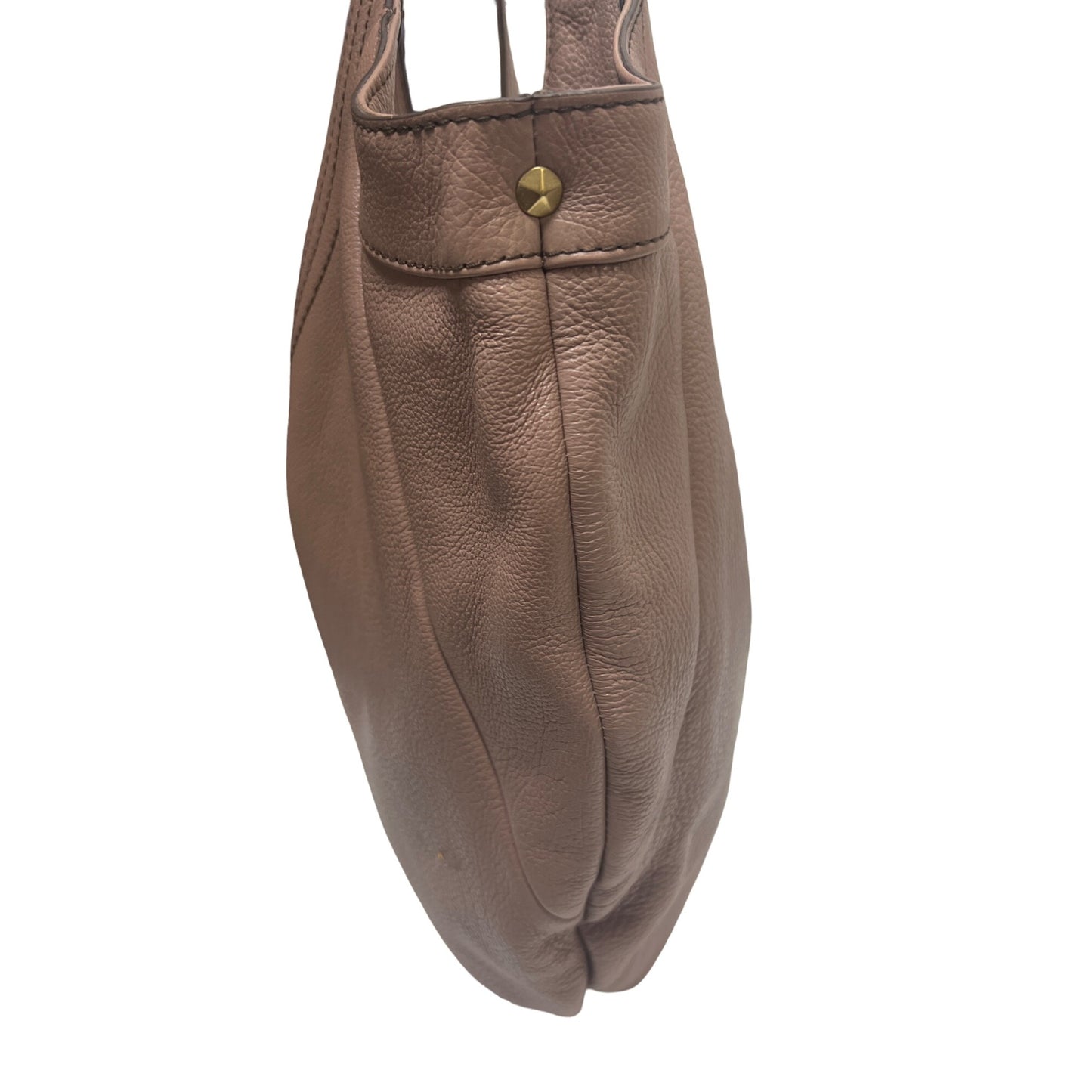 OrYany Tracy Mauve Pepple Leather Large Tote Hobo Bag Purse