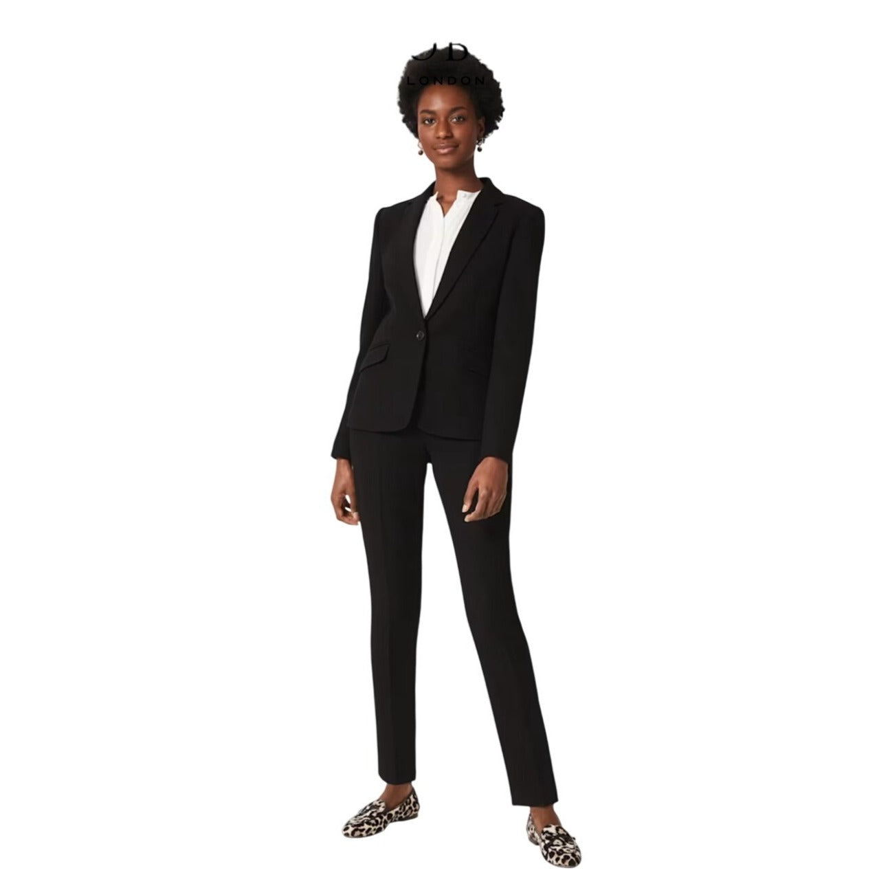 Hobbs London Black Tailored Ophelia 2 Piece Suit
