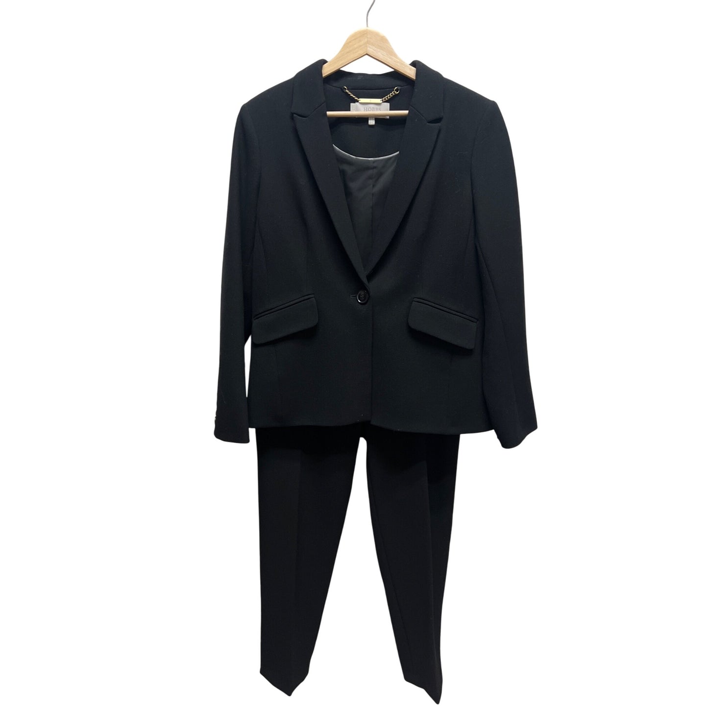 Hobbs London Black Tailored Ophelia 2 Piece Suit