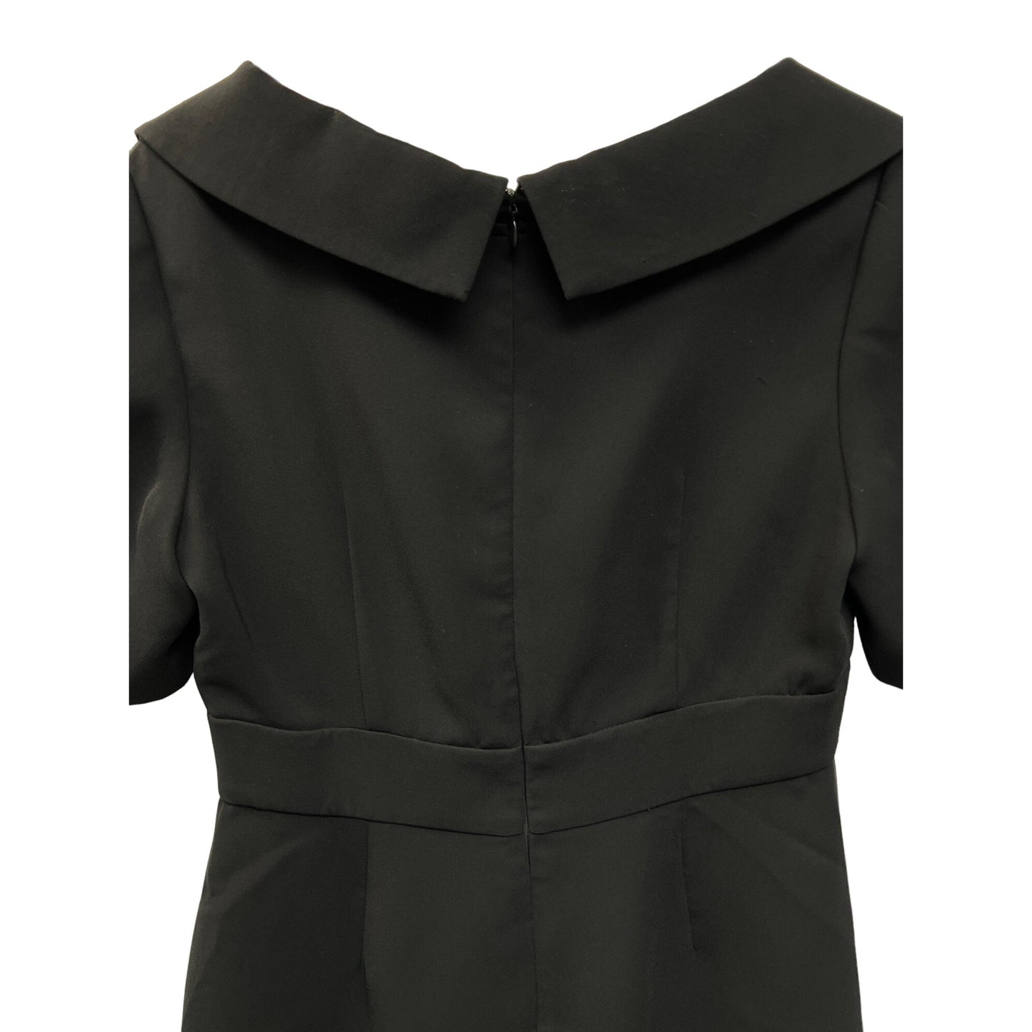 Chetta B Sherrie Bloom Peter Noviello Black Short Sleeve Occasion Dress