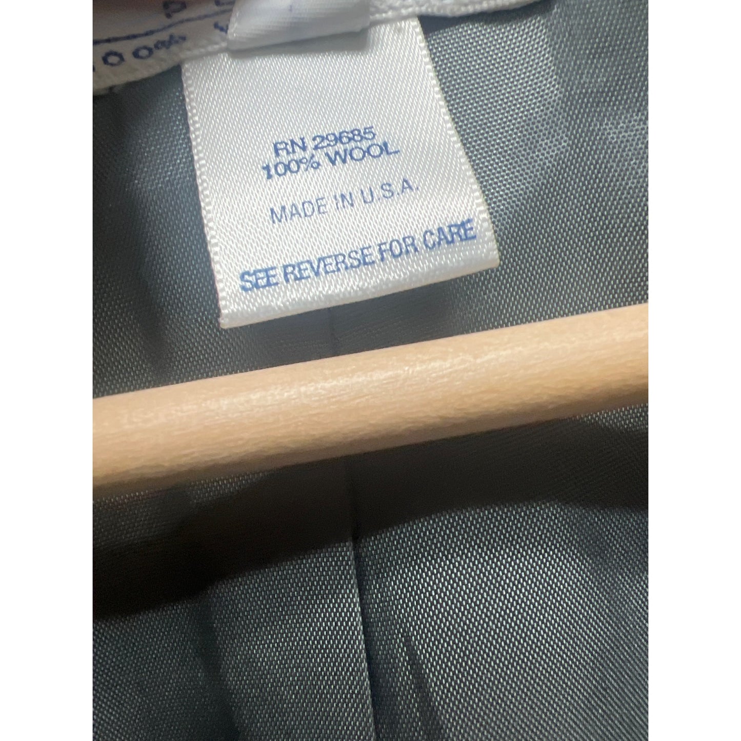 Pendleton Vintage 90's Gray Wool Tailored Blazer