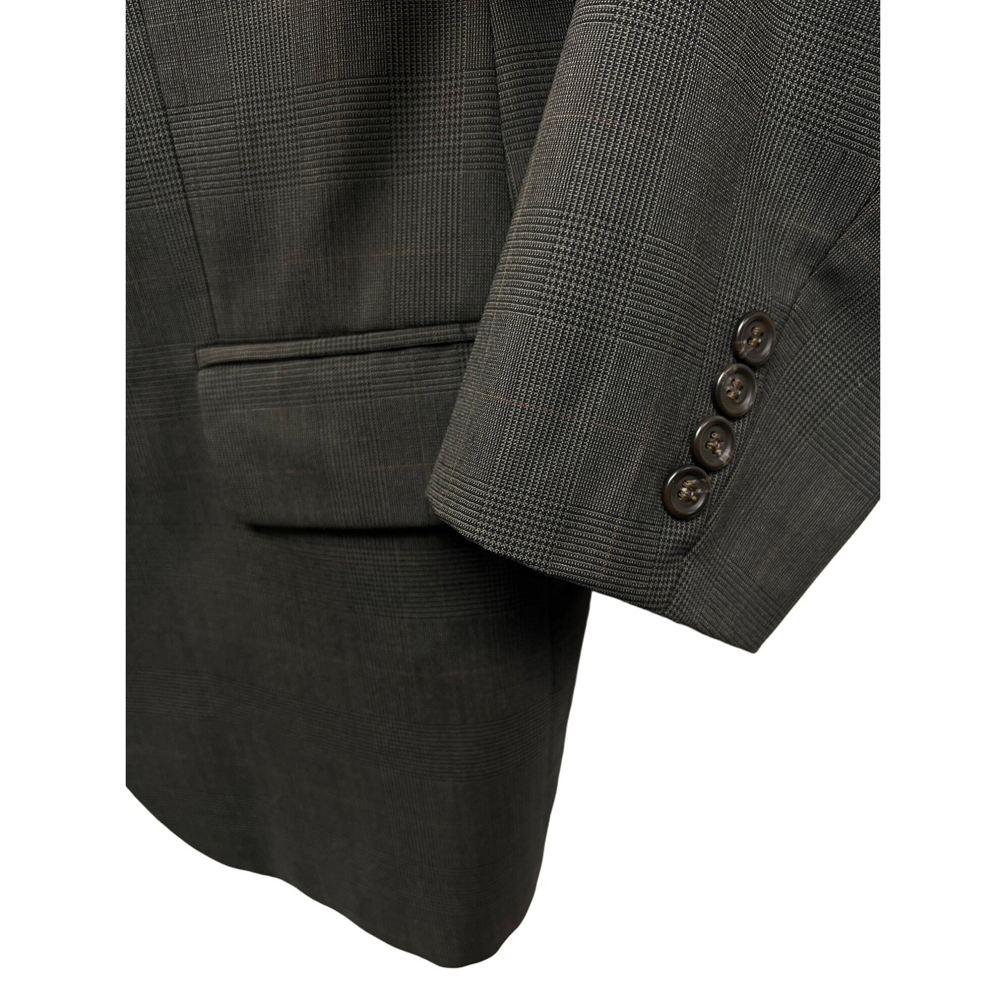 Chaps Ralph Lauren Vintage Gray Taupe Blazer