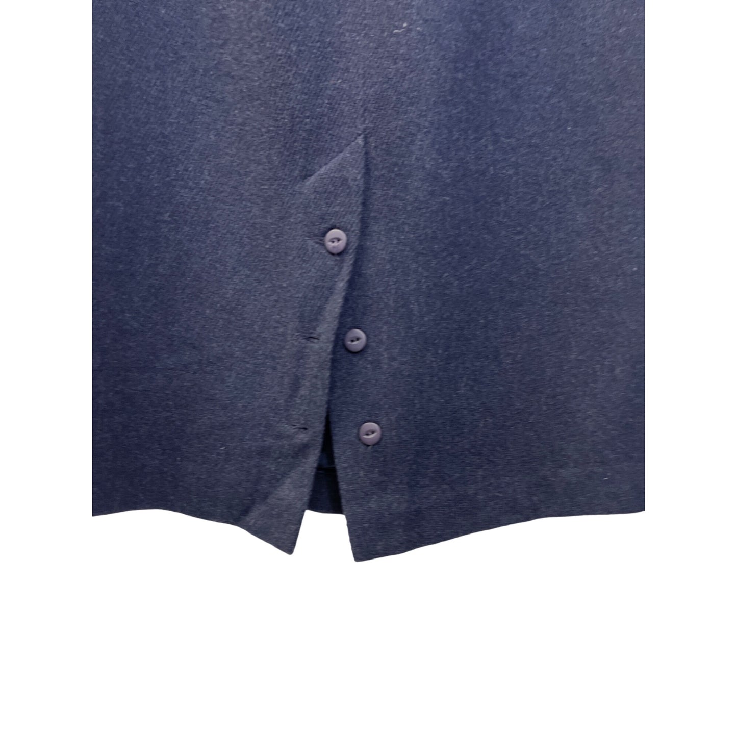 Pendleton Knockabout Vintage Navy Blue Wool Pencil Midi Skirt
