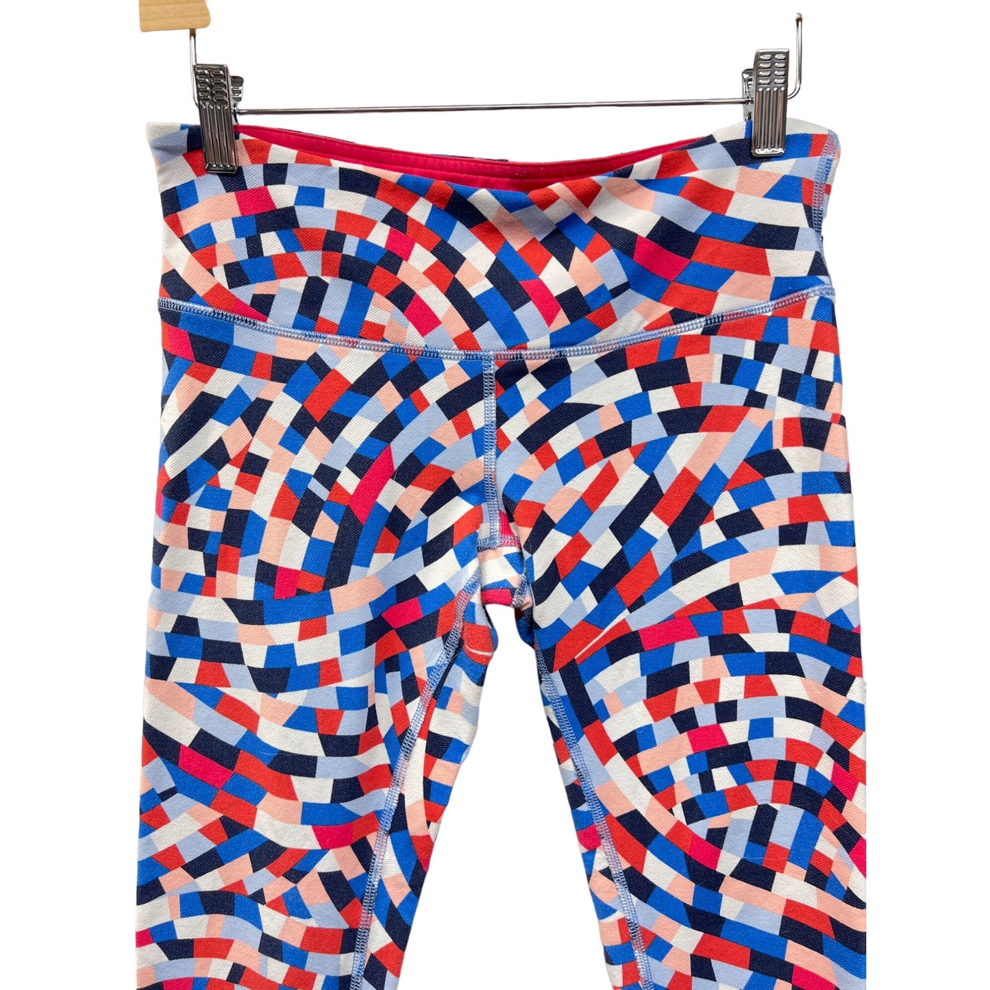 Lululemon Athletica Multicolor Geometric Design Capri Leggings