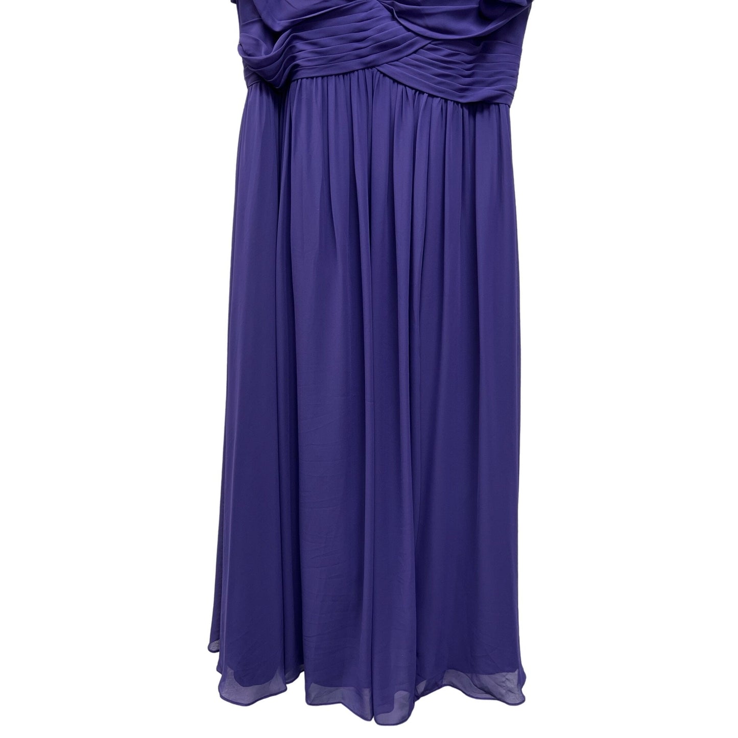 Azazie Lianne Purple Chiffon Special Occasion Dress