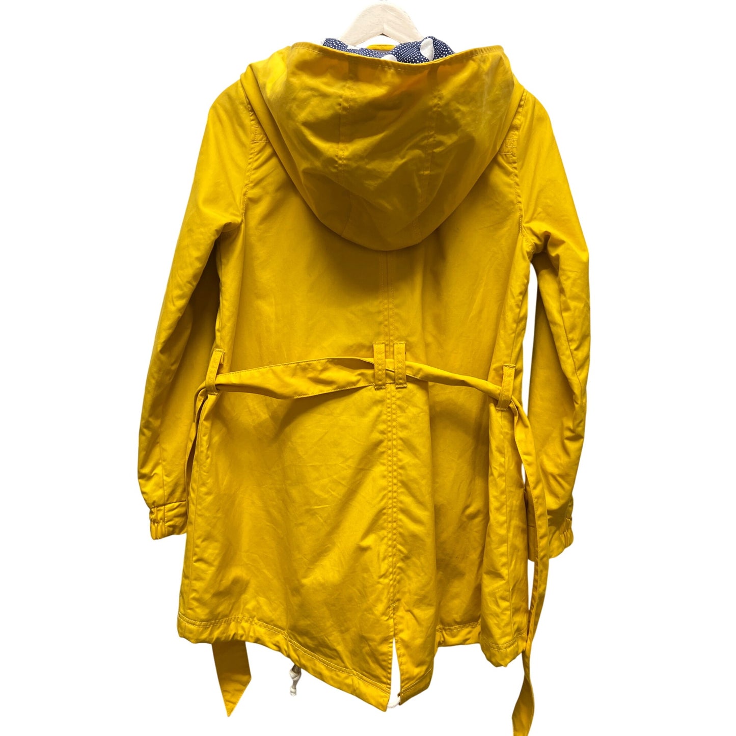 Anthropologie Daughters of the Liberation Yellow Hoodie Anorak Rain Jacket