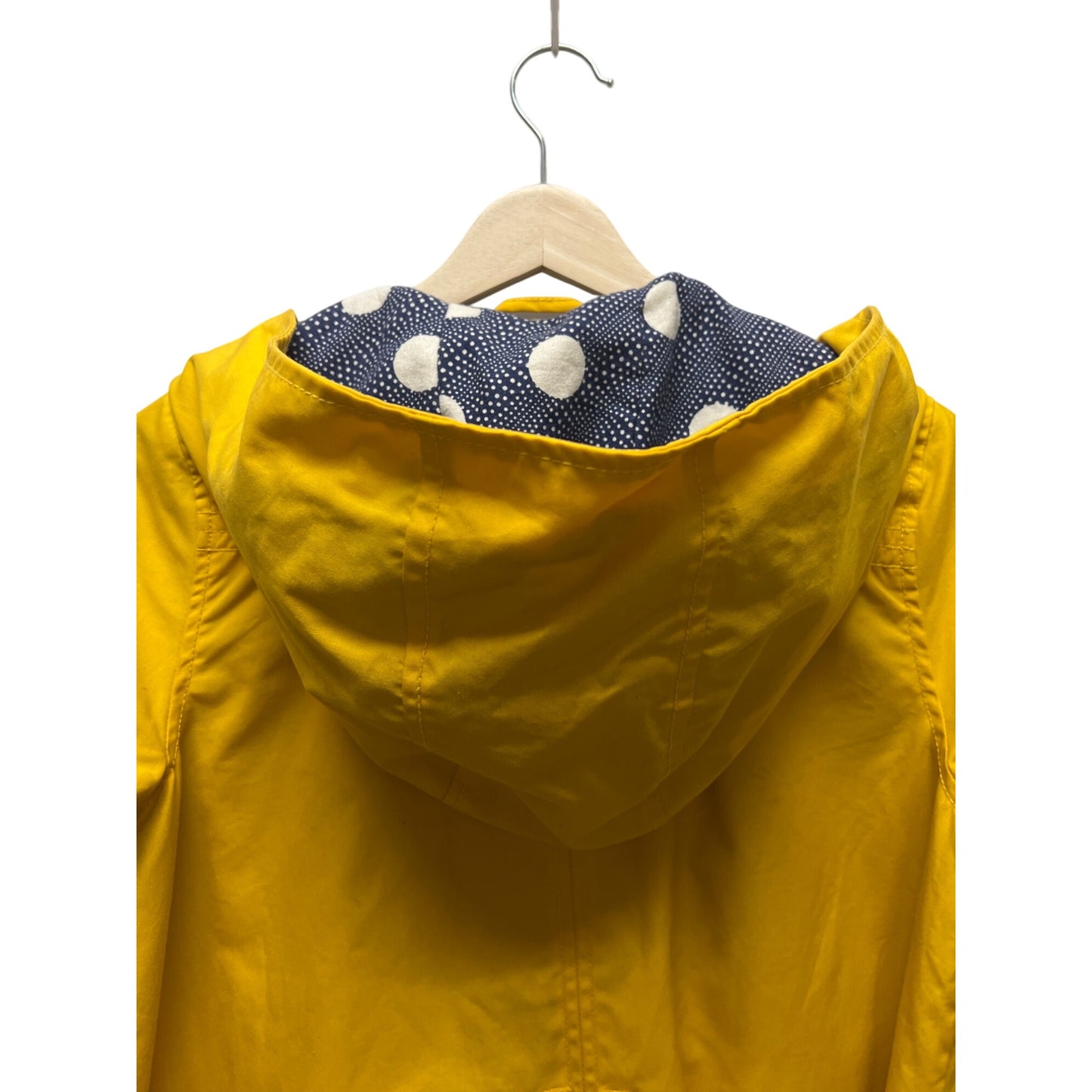 Anthropologie Daughters of the Liberation Yellow Hoodie Anorak Rain Jacket