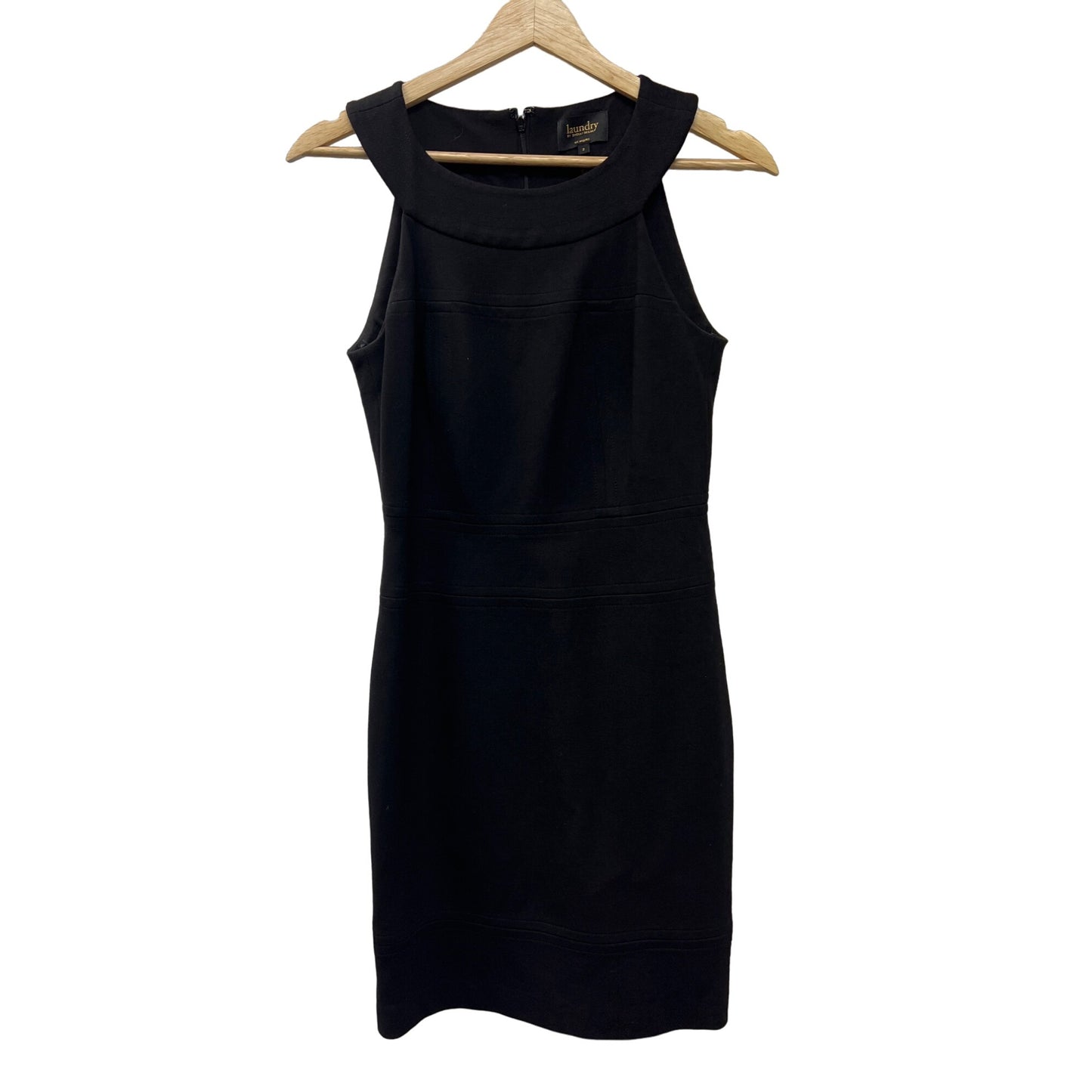 Laundry by Shelli Segal Black Sleeveless Sheath Pencil Dress
