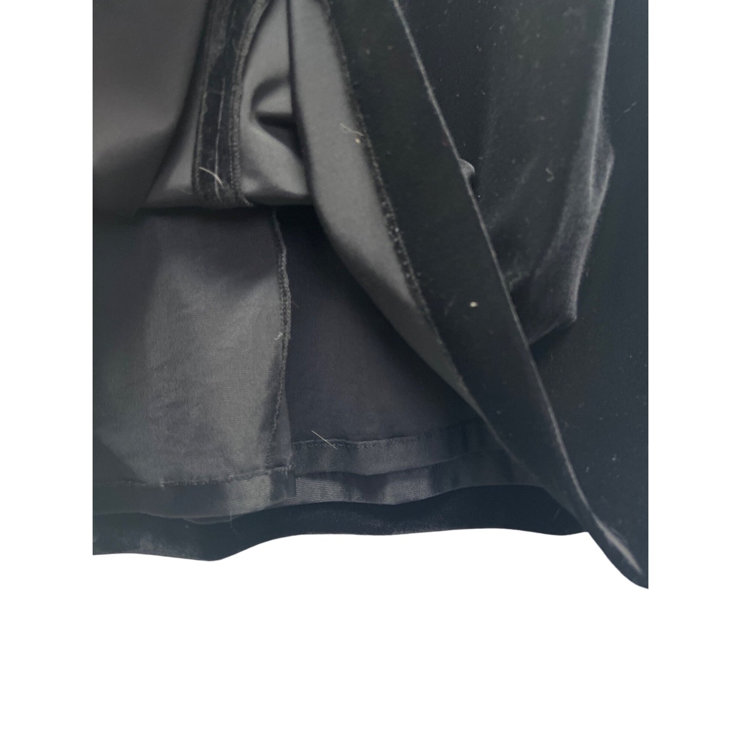 Evan-Picone Velvet Slip Dress with Tulle and Beading