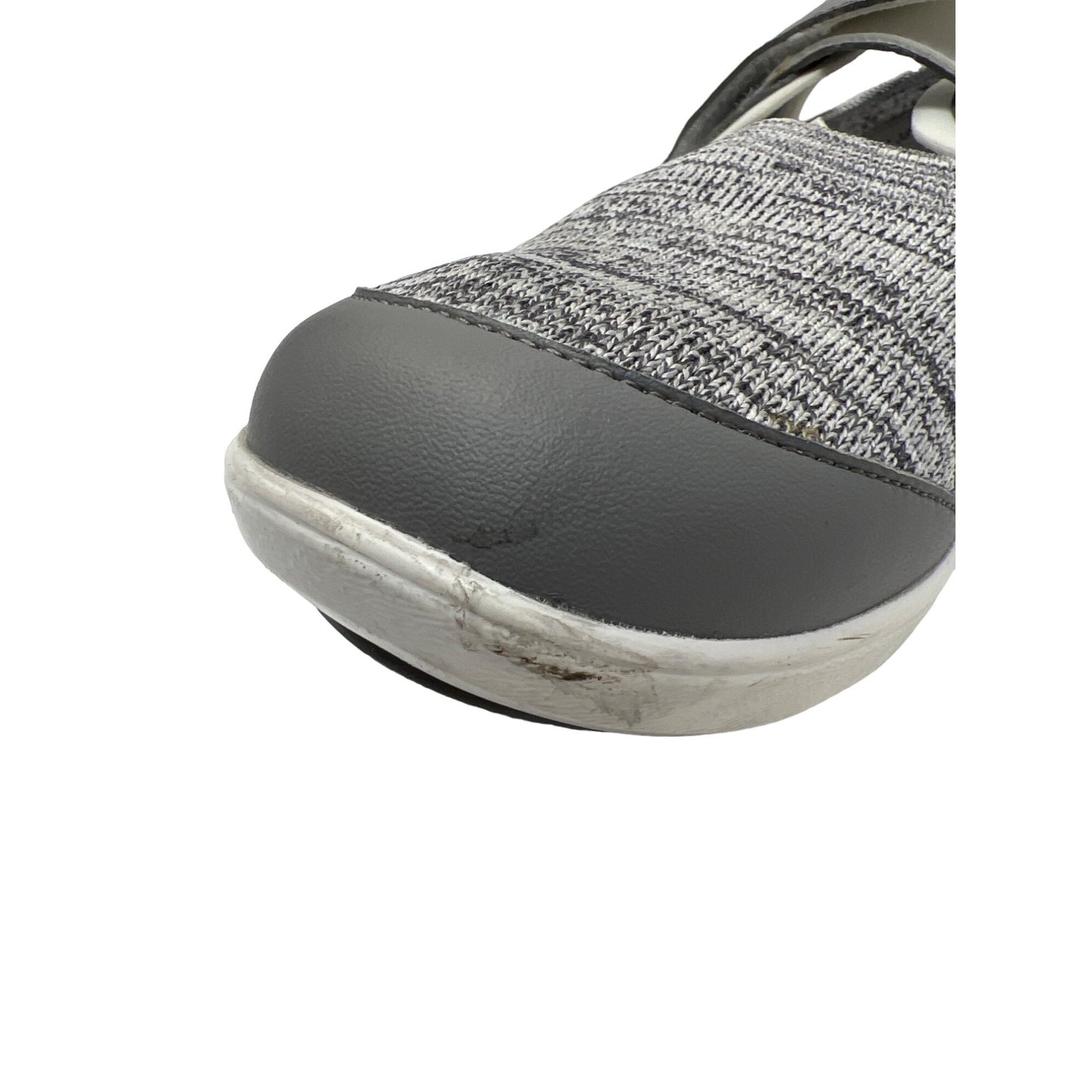Alegria by PG Life Traq Gray Mary Jane Shoes