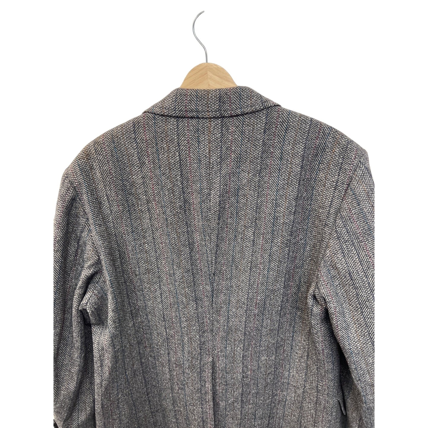 Pendleton Vintage Gray Wool Tweed Blazer