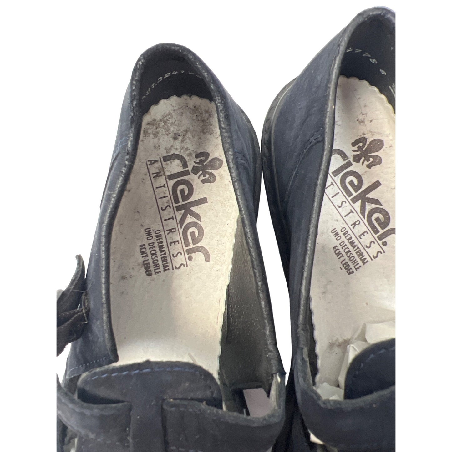 Rieker Antistress Navy Blue Mary Jane Walking Shoes