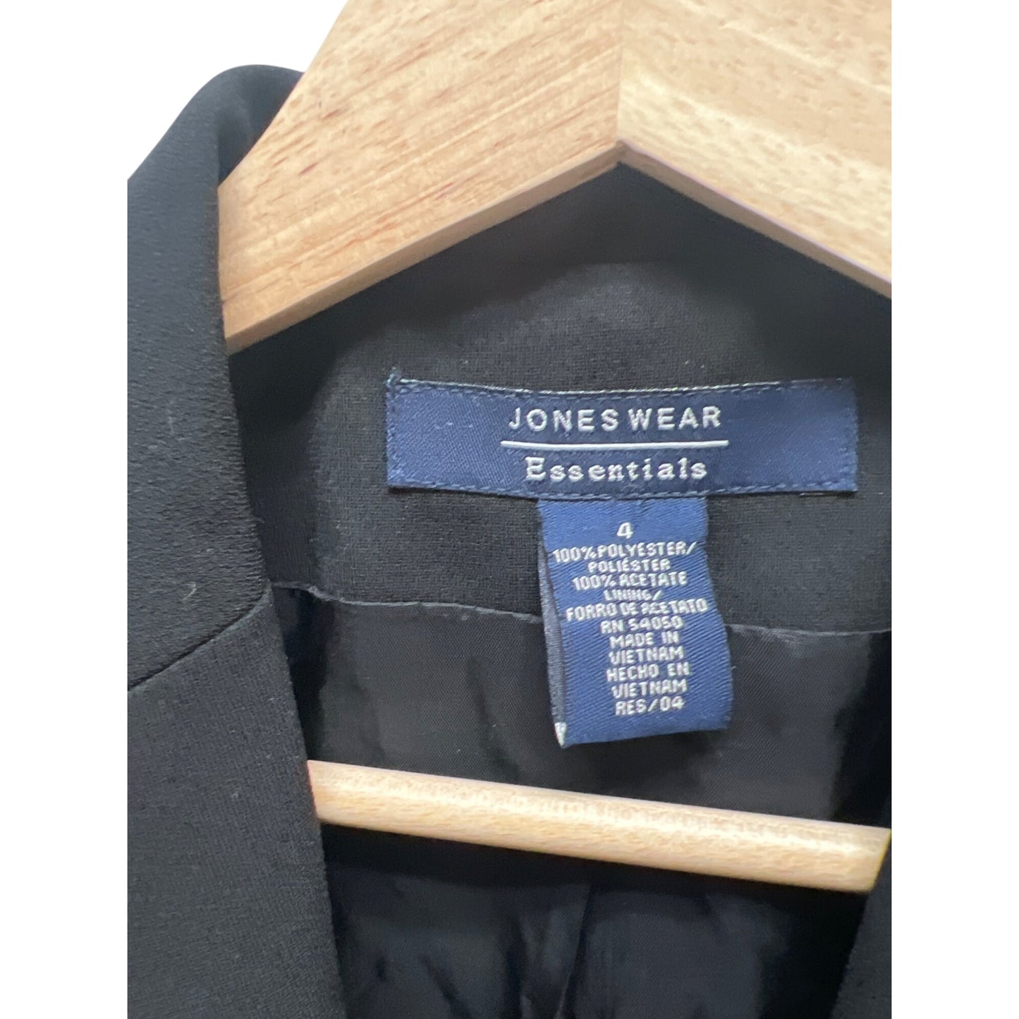 Joneswear Essentials Black Tailored Professional Suit