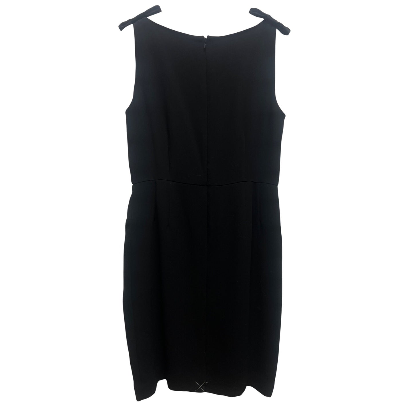 Ann Taylor NWT Black Bow Tie Accent Little Black Shift Dress