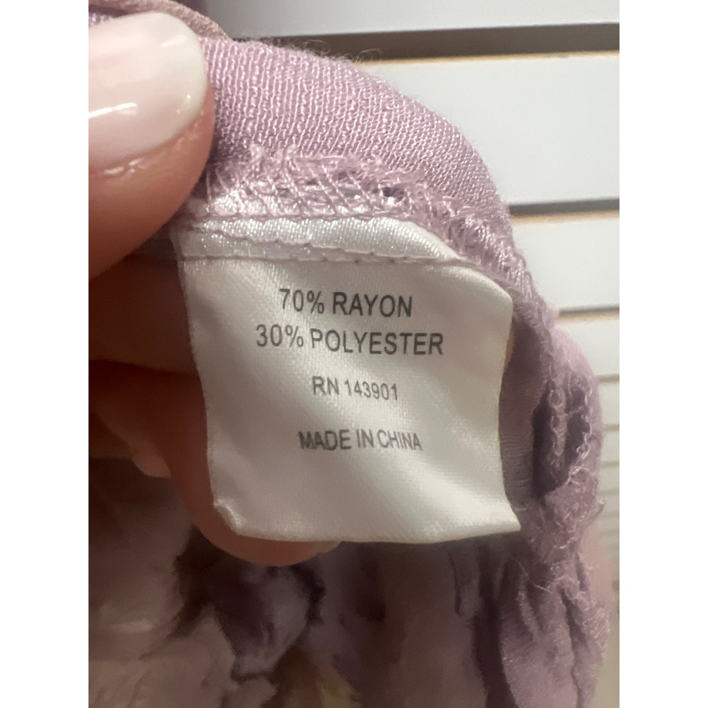Coco + Carmen Lavender and Chiffon Ruffle Tunic Dress