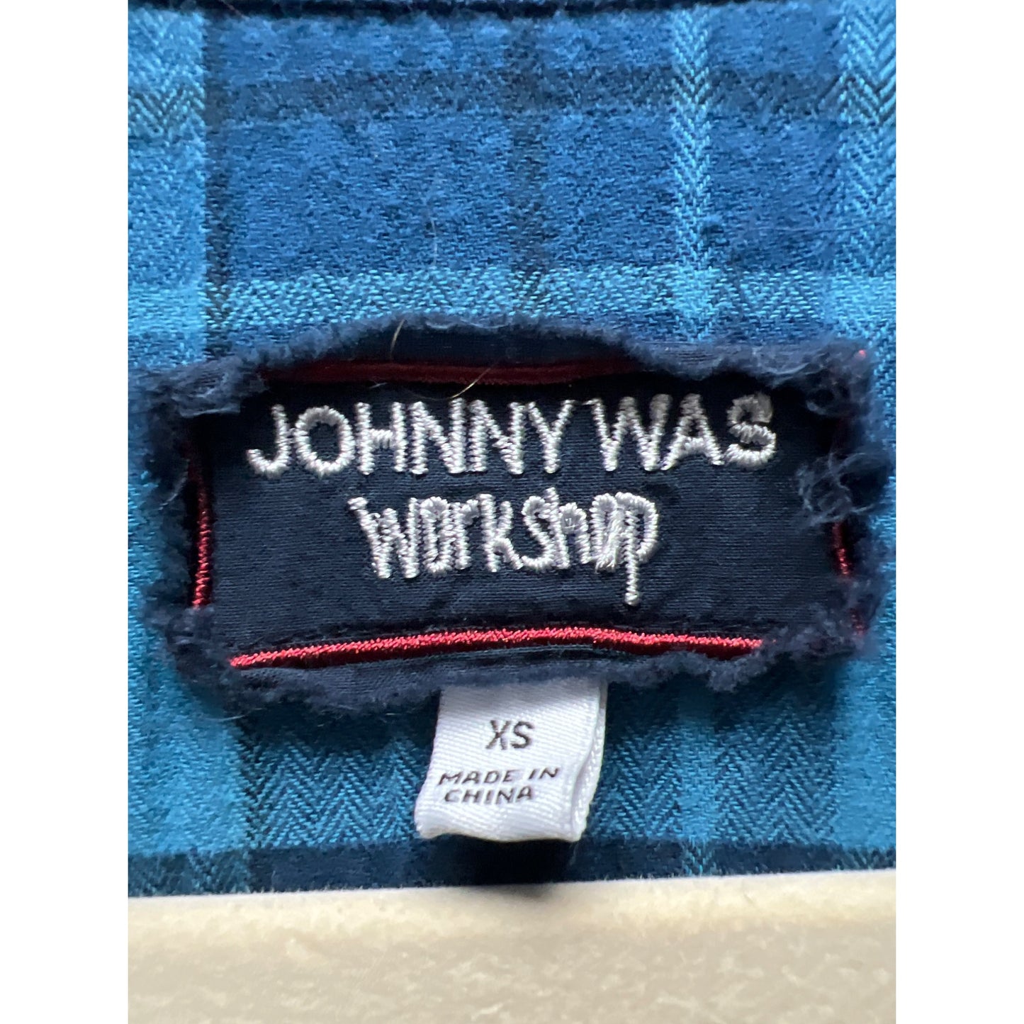 Johnny Was Workshop Moonlight Tie Dye Patchwork Embroidered Shacket