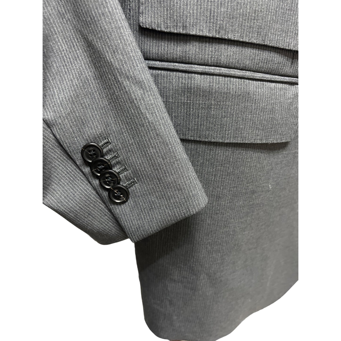 Banana Republic Italian Fabric Marzotto Gray Blazer Sports Coat