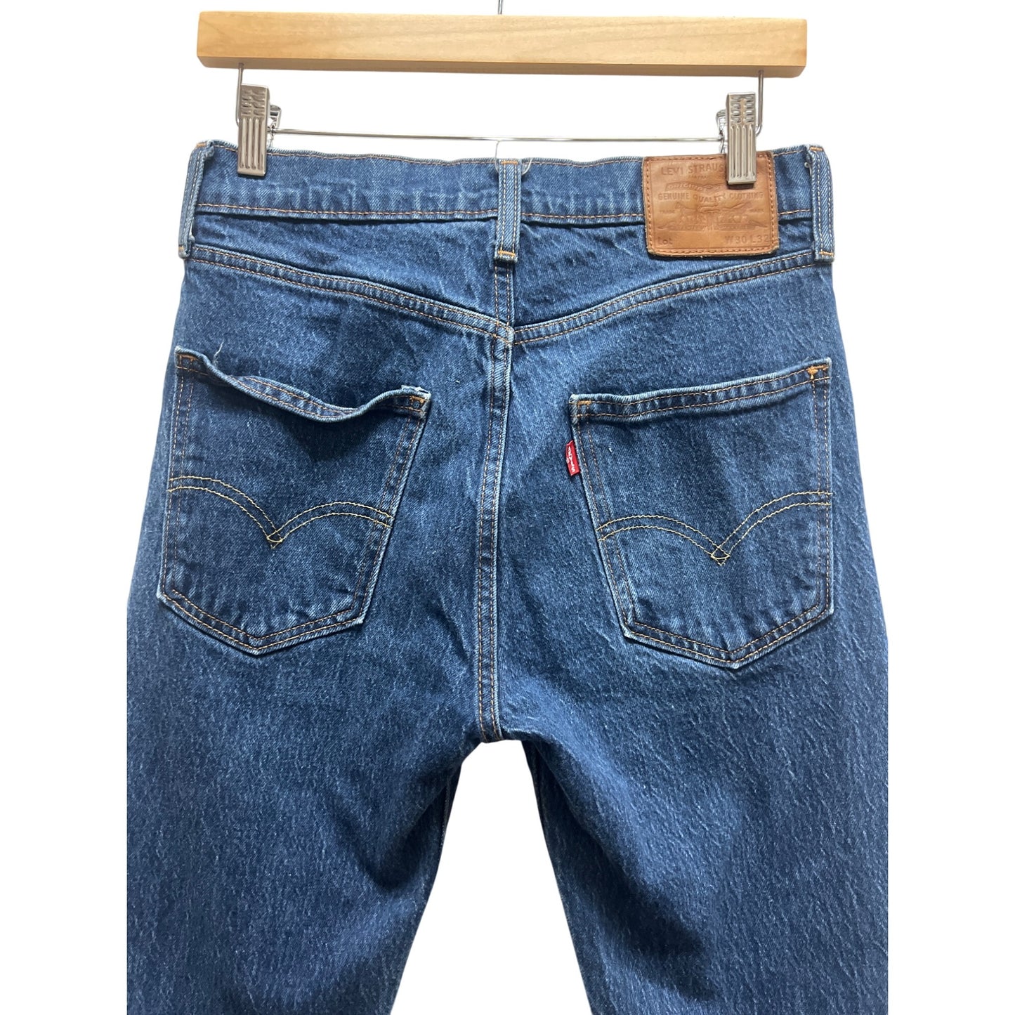 Levi's Y2K Straight Leg Dark Wash Denim Jeans