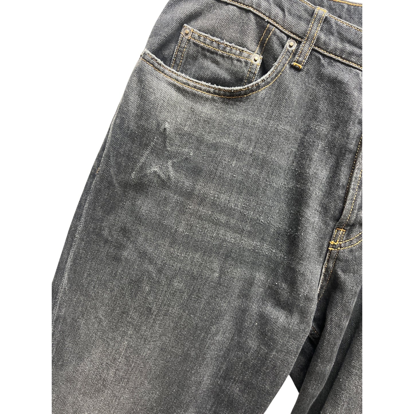 Golden Goose Gray Loose Fit Skater Jeans Size 33