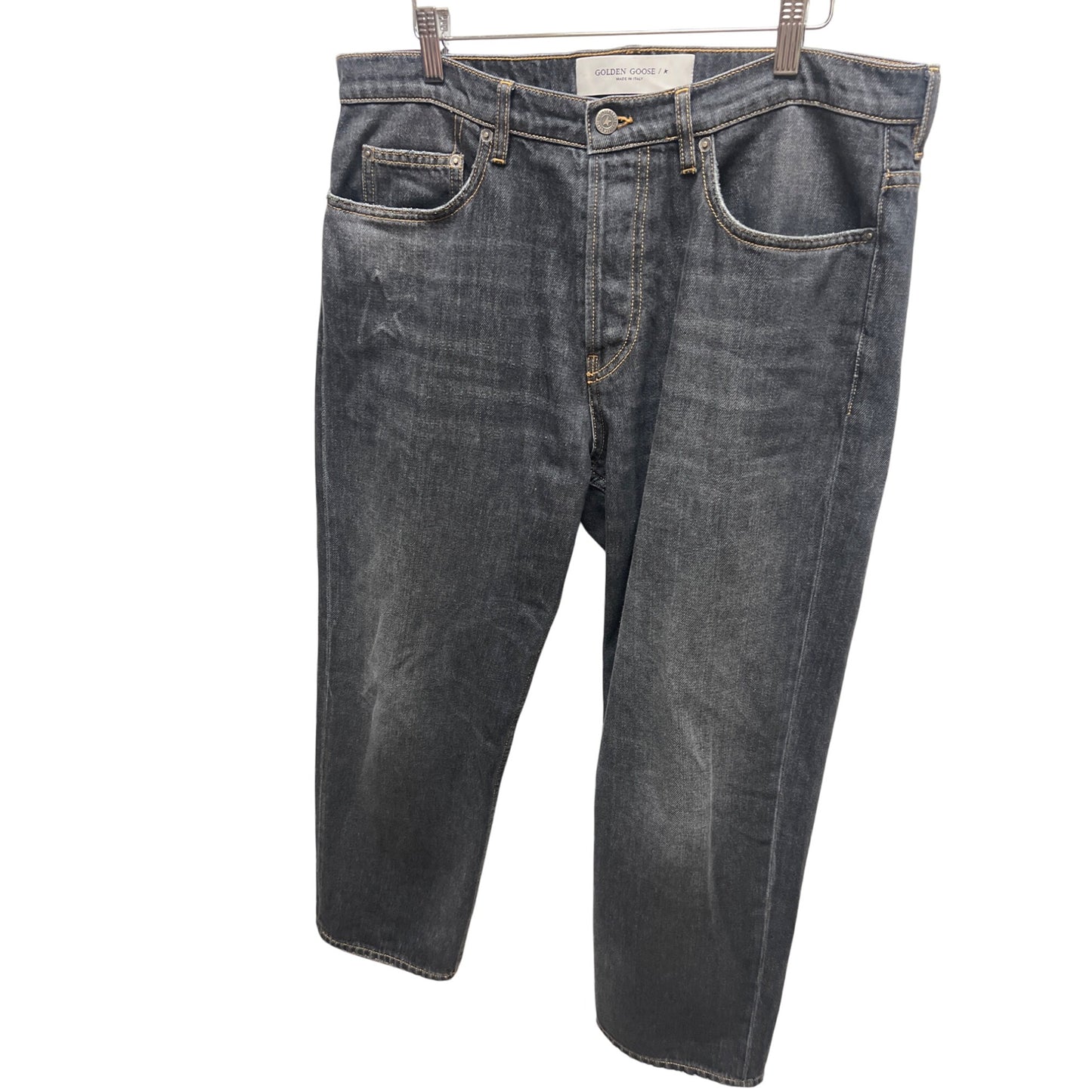 Golden Goose Gray Loose Fit Skater Jeans Size 33