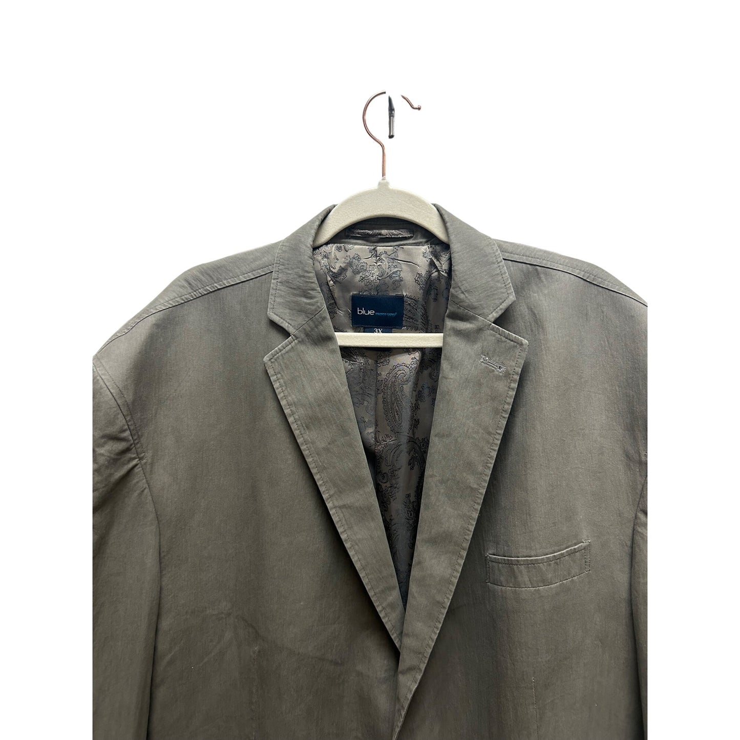 Blue Pronto Uomo Taupe Big & Tall Travel Blazer