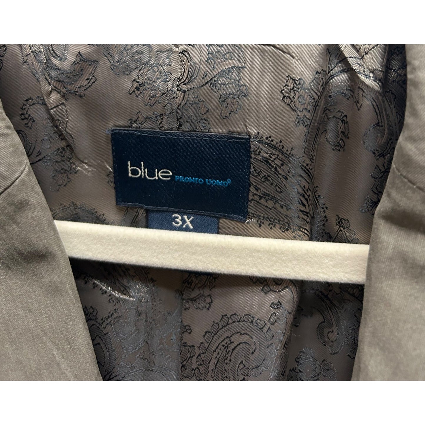 Blue Pronto Uomo Taupe Big & Tall Travel Blazer