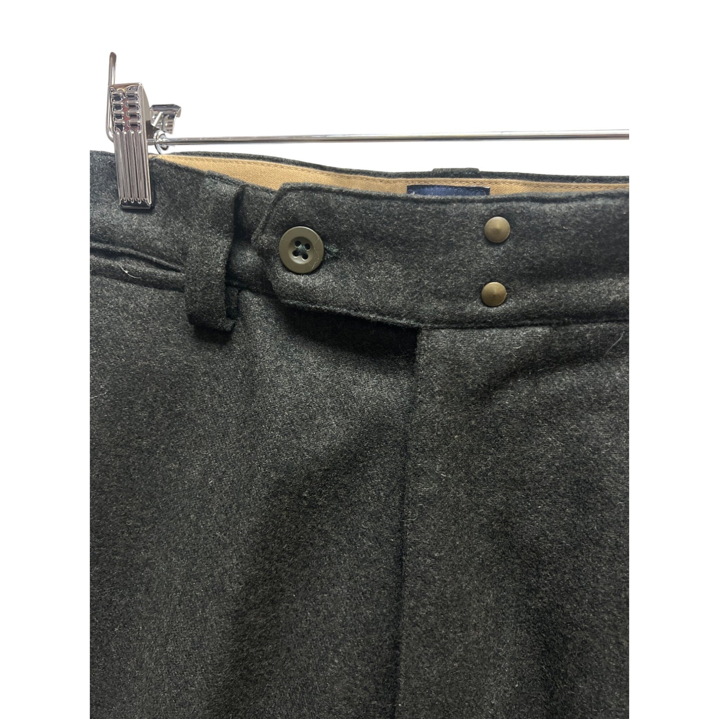 Gap Preppy Brown Wool Pleated Trouser Pants