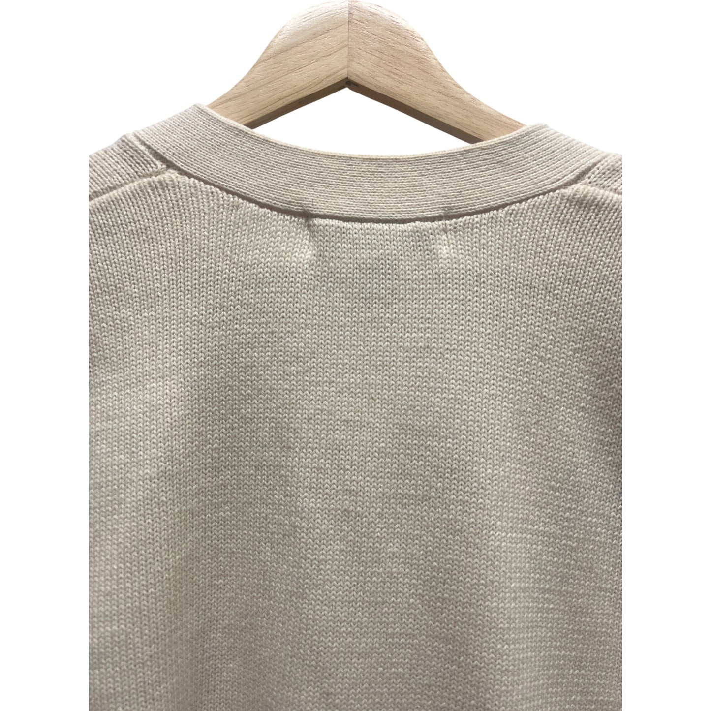 SK & Company Vintage 90's Cream and Gray Floral Cardigan
