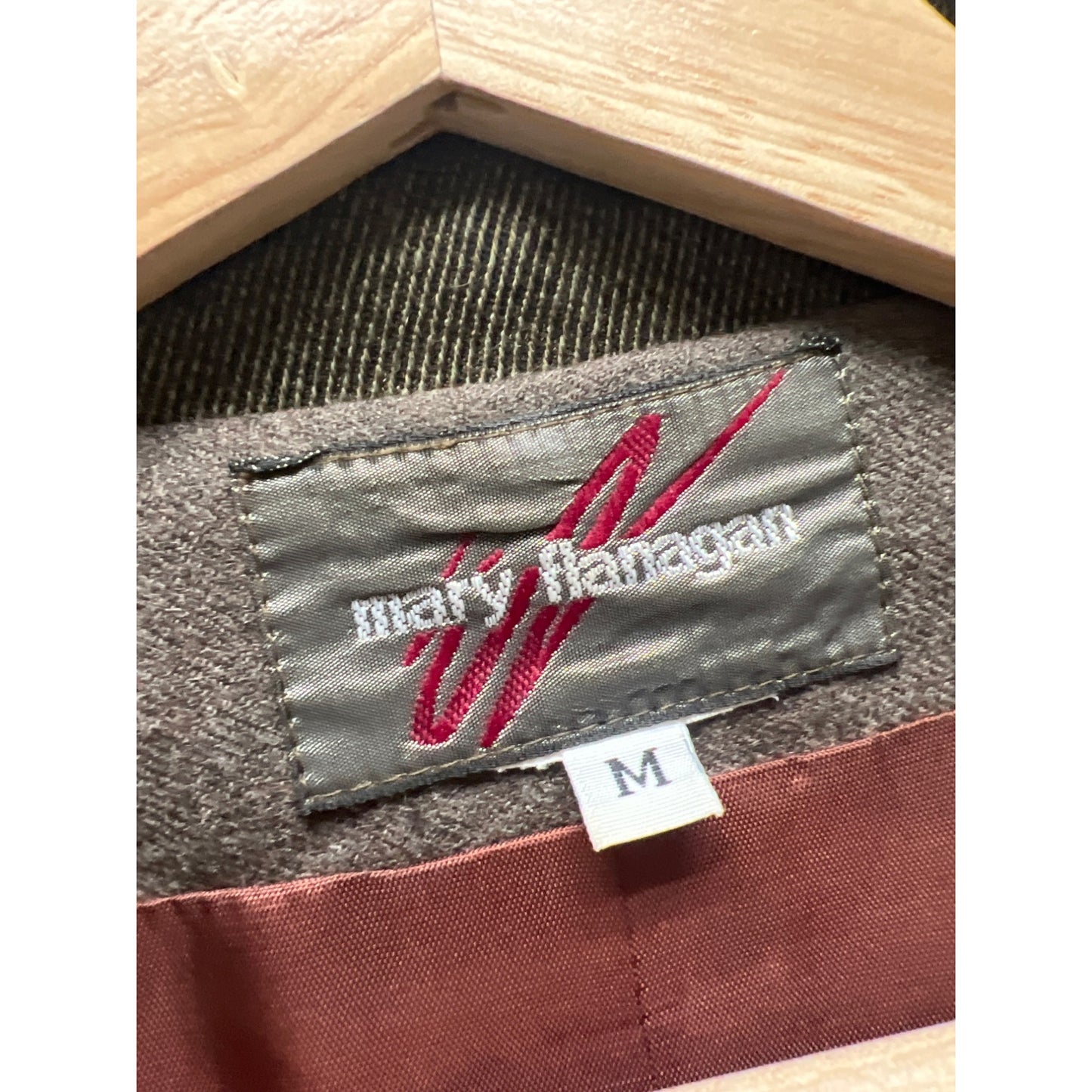 Mary Flanagan Vintage 80's Tweed and Corduroy Patchwork Jacket
