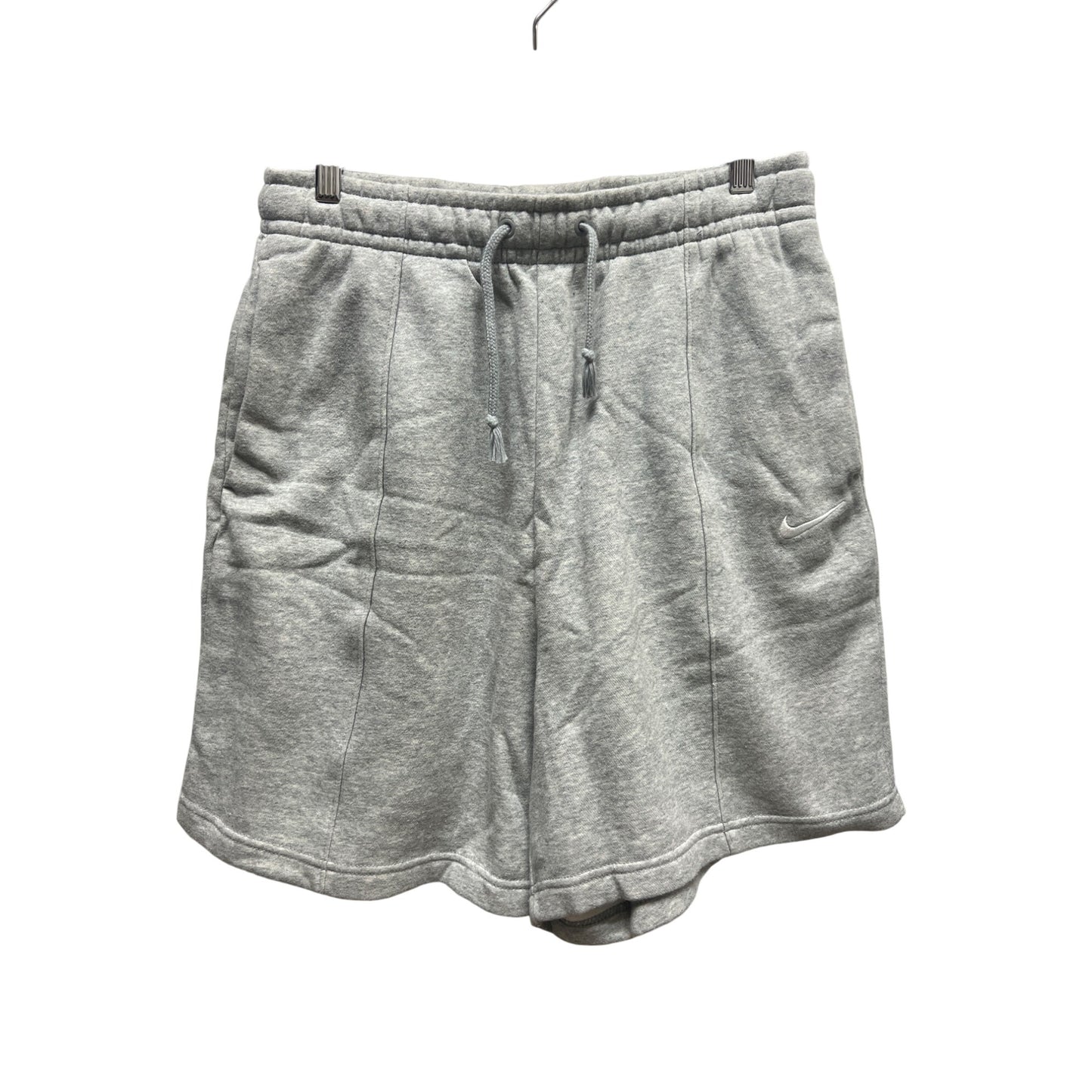 Nike Soft Gray High Waist Jogger Gym Athleisure Shorts