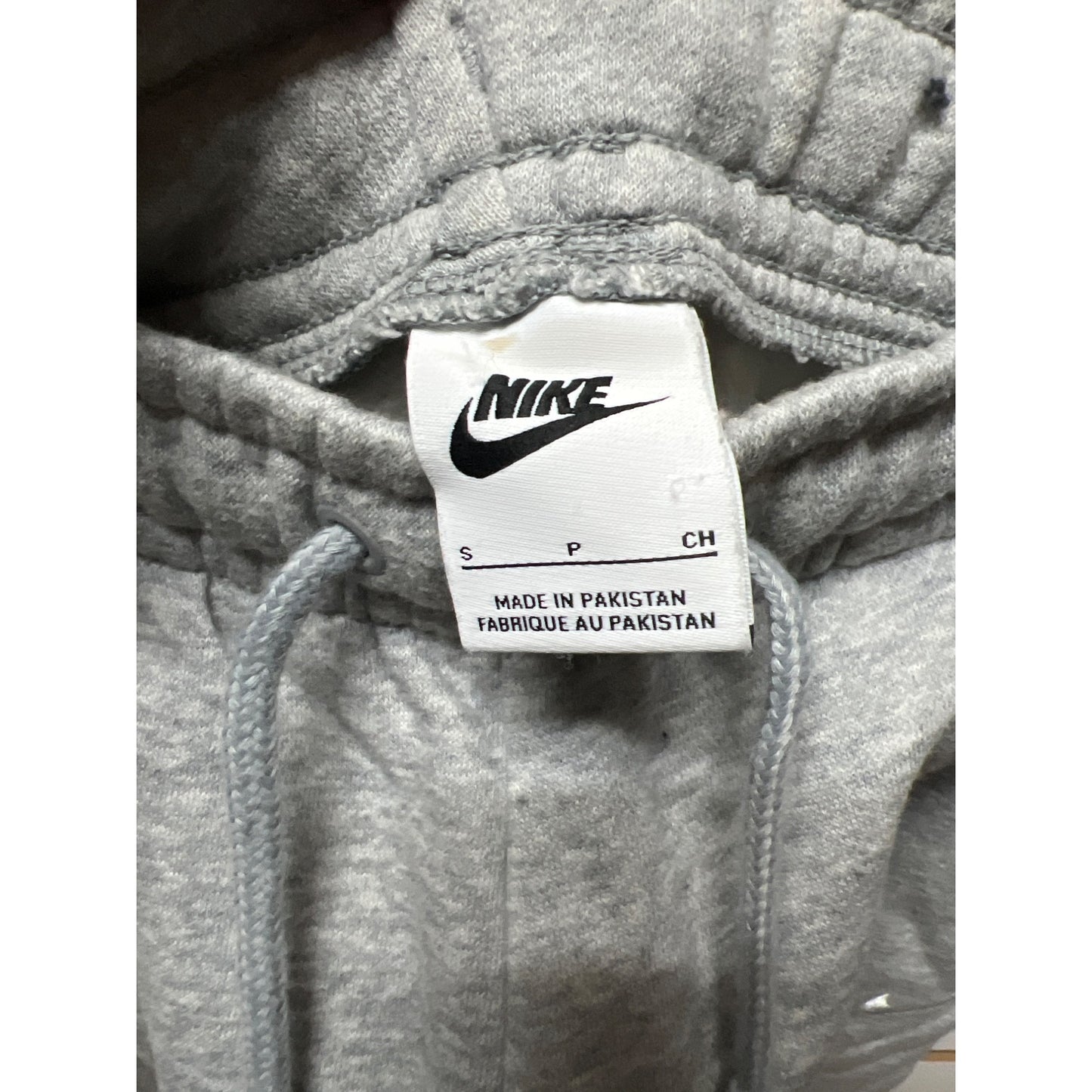 Nike Soft Gray High Waist Jogger Gym Athleisure Shorts