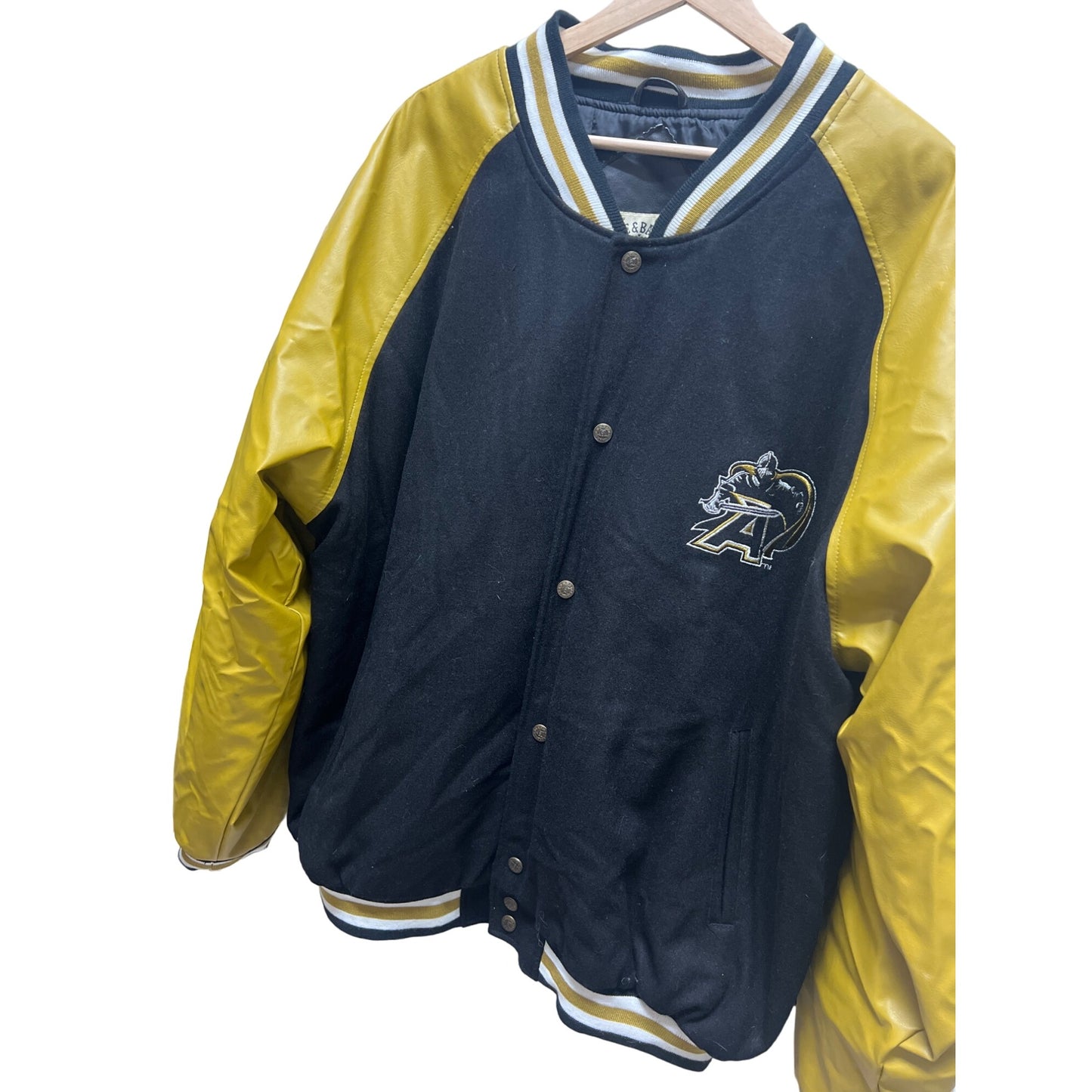 Steve & Barry's Vintage US Army Black Knight NWT Varsity Jacket