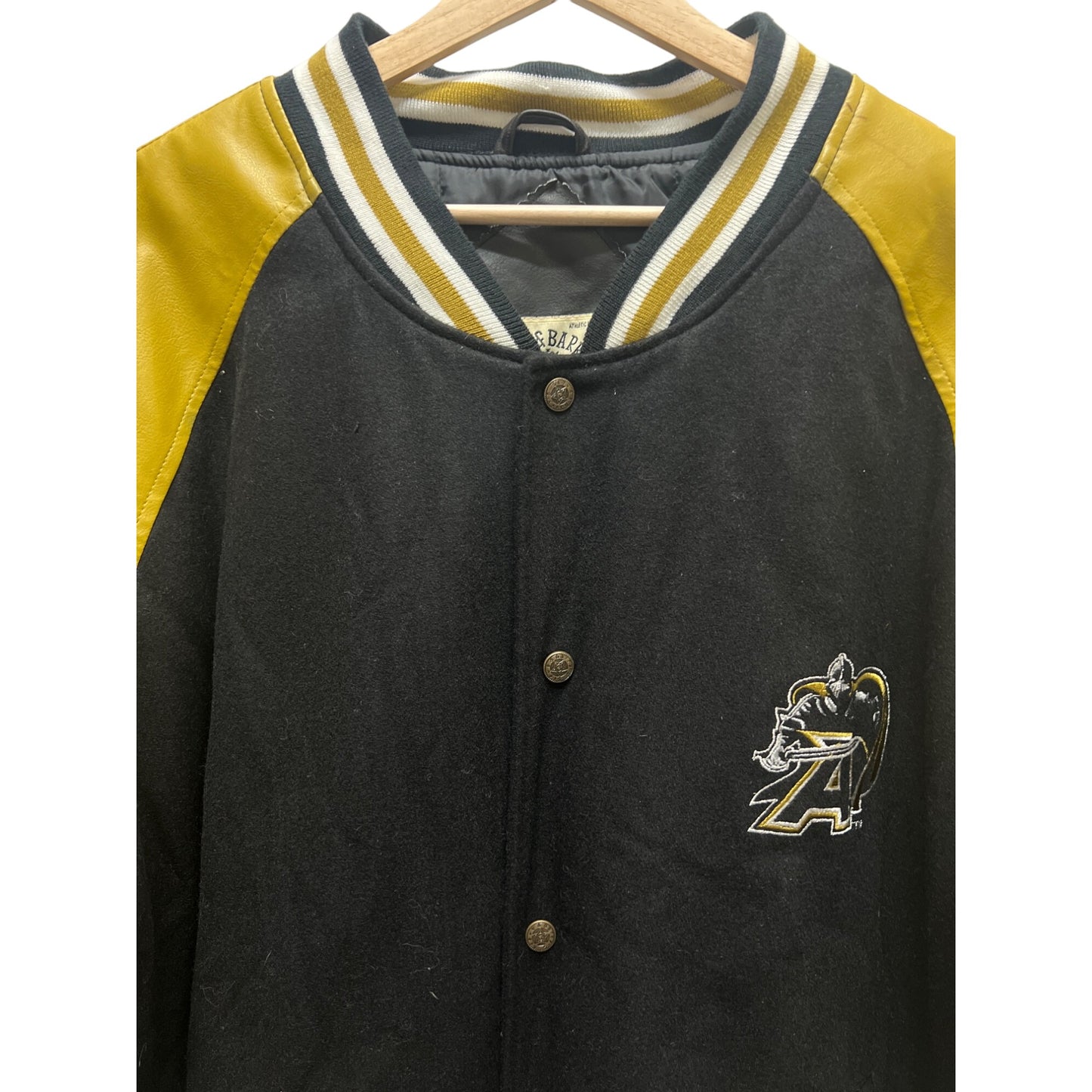 Steve & Barry's Vintage US Army Black Knight NWT Varsity Jacket