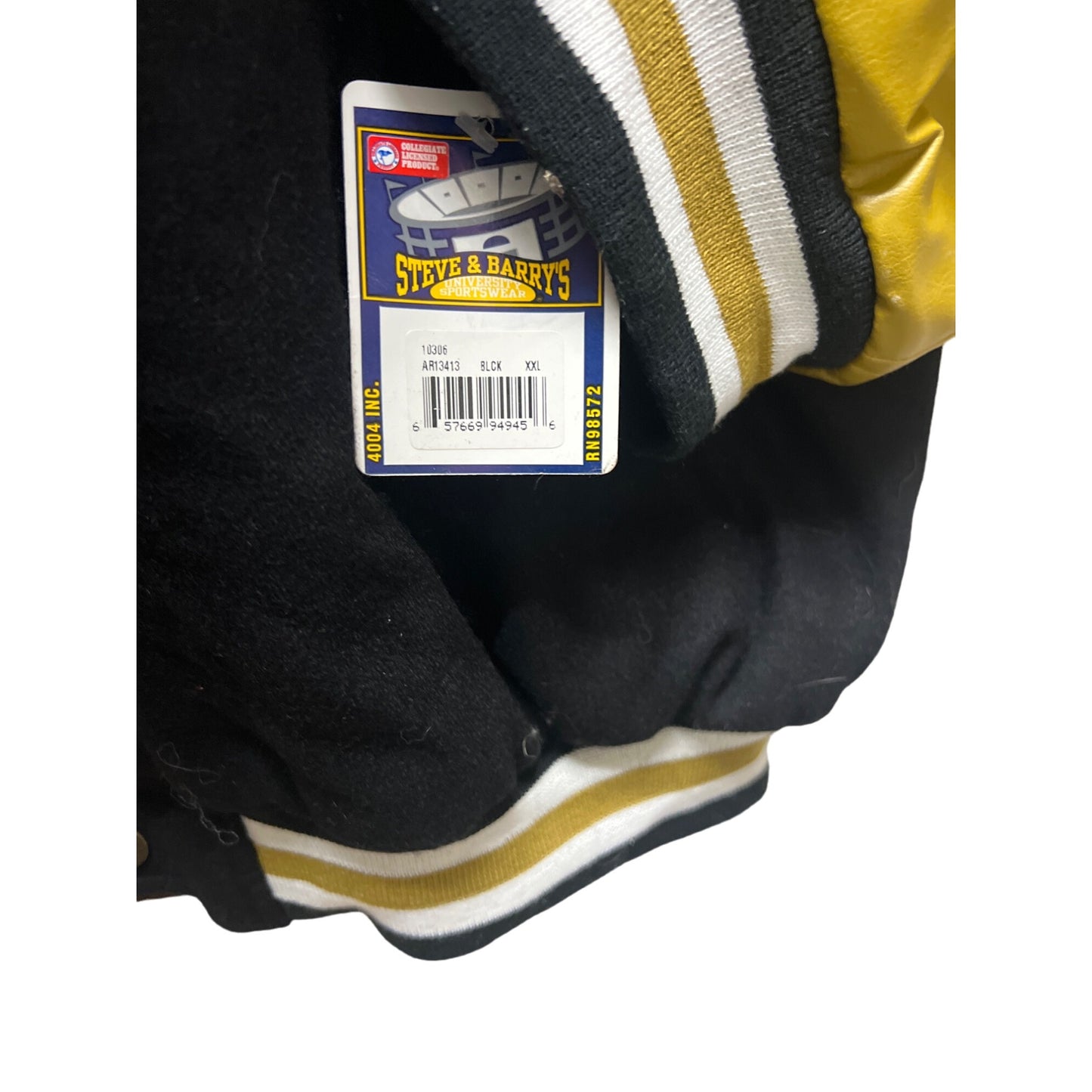 Steve & Barry's Vintage US Army Black Knight NWT Varsity Jacket