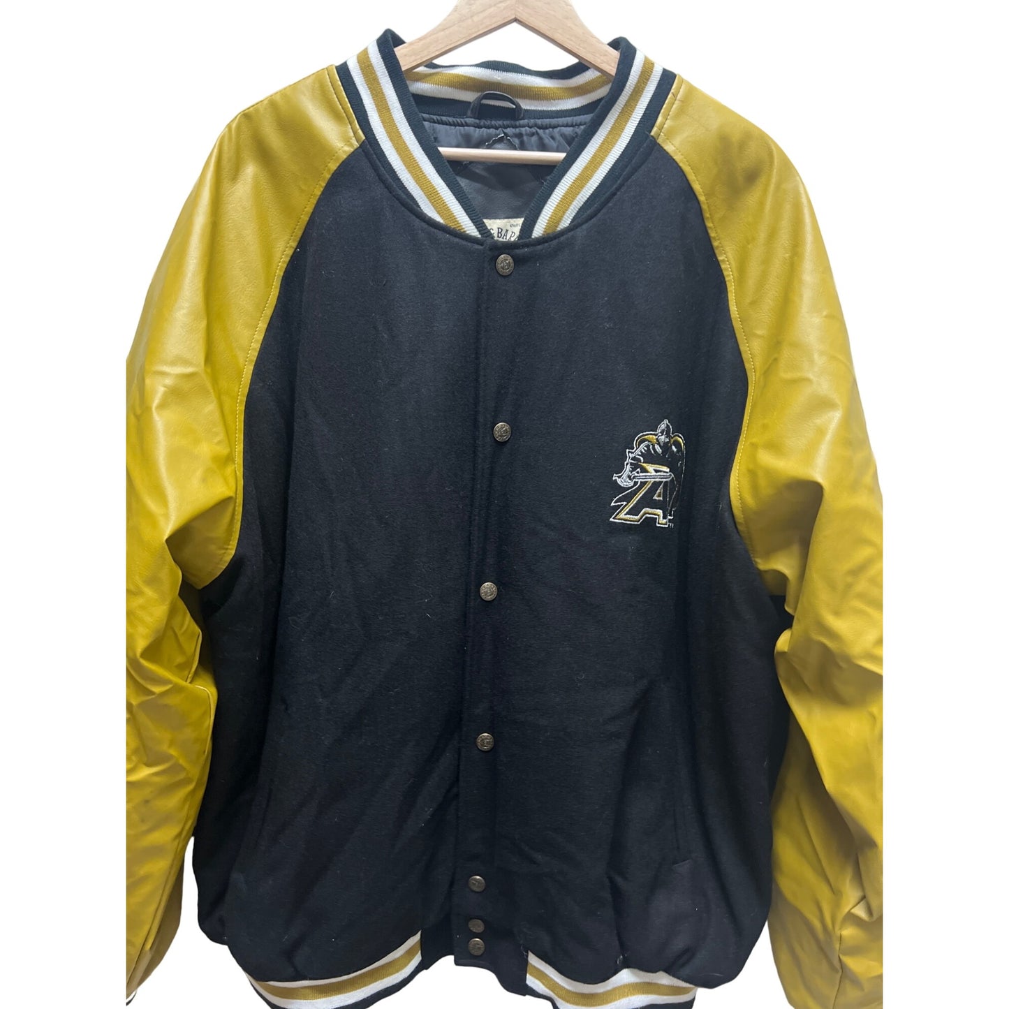 Steve & Barry's Vintage US Army Black Knight NWT Varsity Jacket