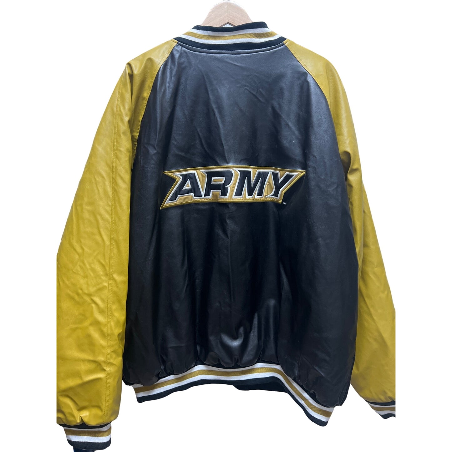 Steve & Barry's Vintage US Army Black Knight NWT Varsity Jacket