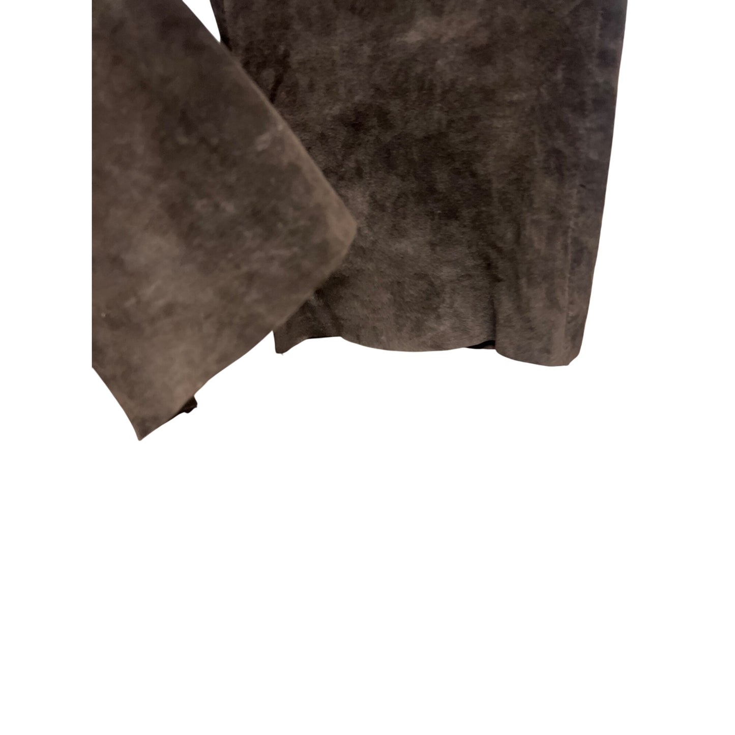 JouJou Skins Vintage 90's Brown Suede Leather Straight Leg Pants