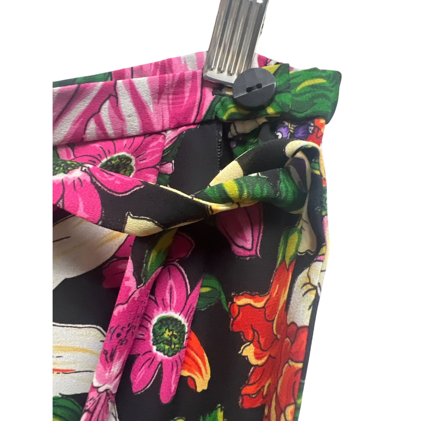 Nygard Collection Vintage 90's Floral 2 Piece Pencil Skirt Sleeveless Top Dress Set