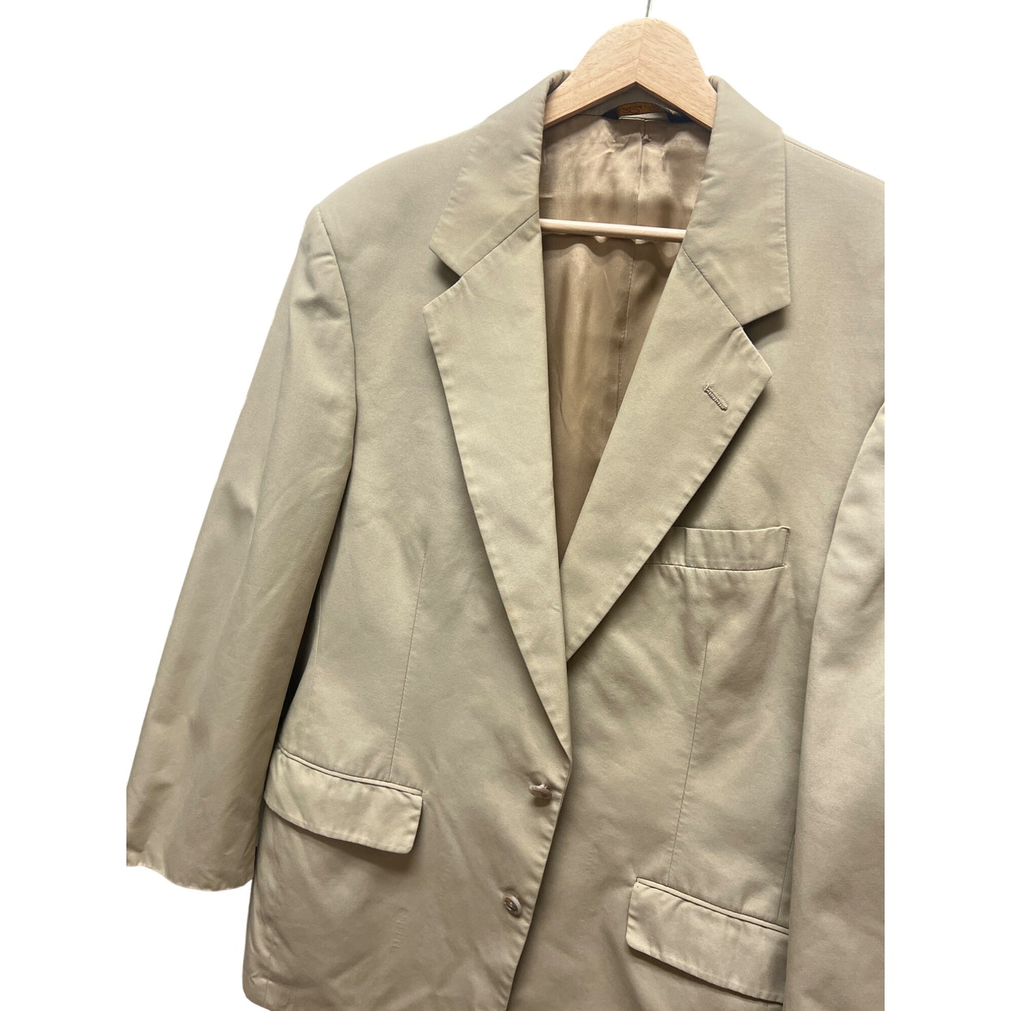Brooks Brothers Cotton Blend Tan Sports Coat Blazer