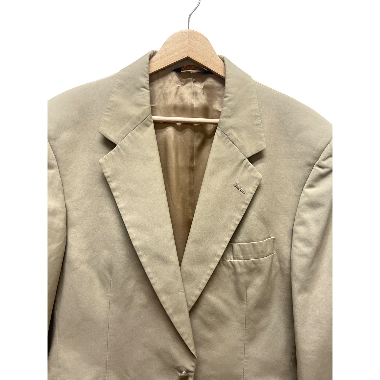 Brooks Brothers Cotton Blend Tan Sports Coat Blazer