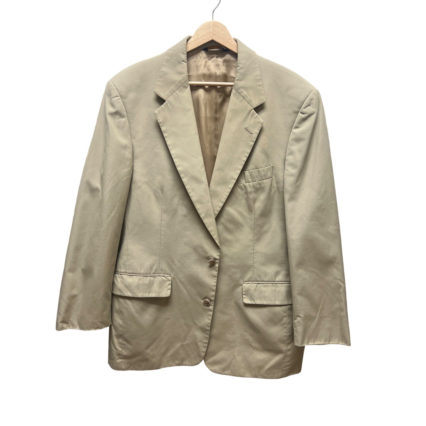 Brooks Brothers Cotton Blend Tan Sports Coat Blazer