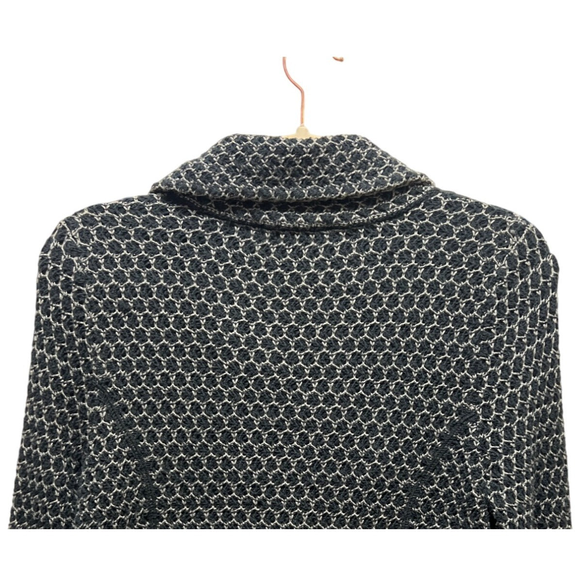 Pendleton Vintage Y2K Gray Wool Cableknit Cardigan