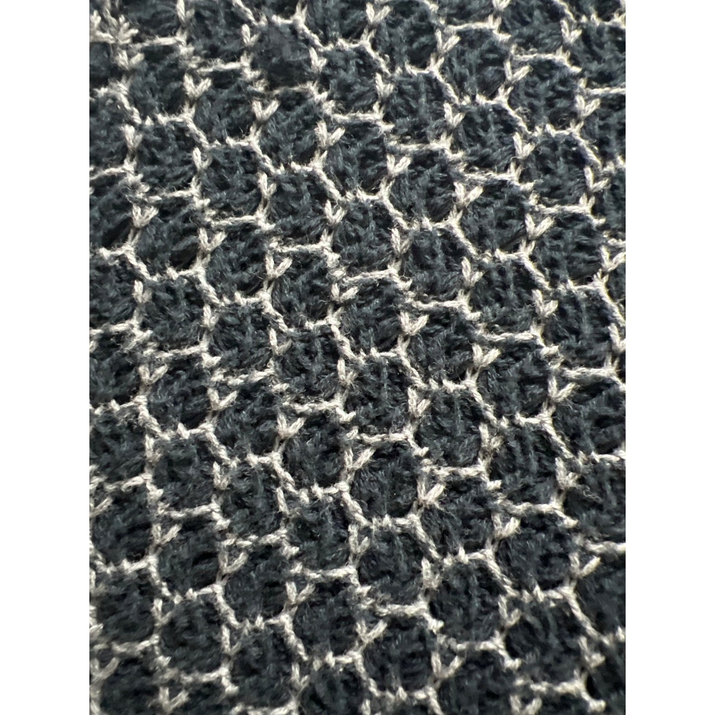Pendleton Vintage Y2K Gray Wool Cableknit Cardigan