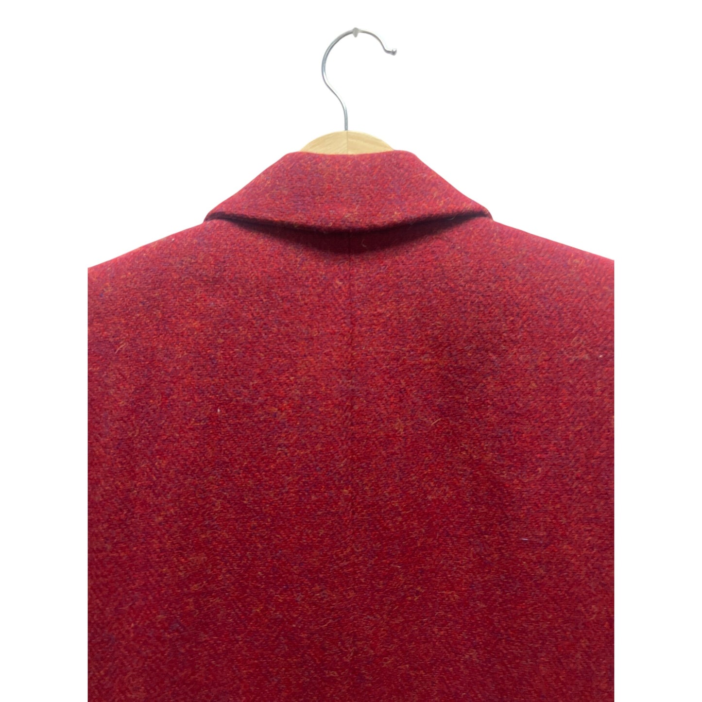Saville Vintage 80's Red Wool Tailored Blazer
